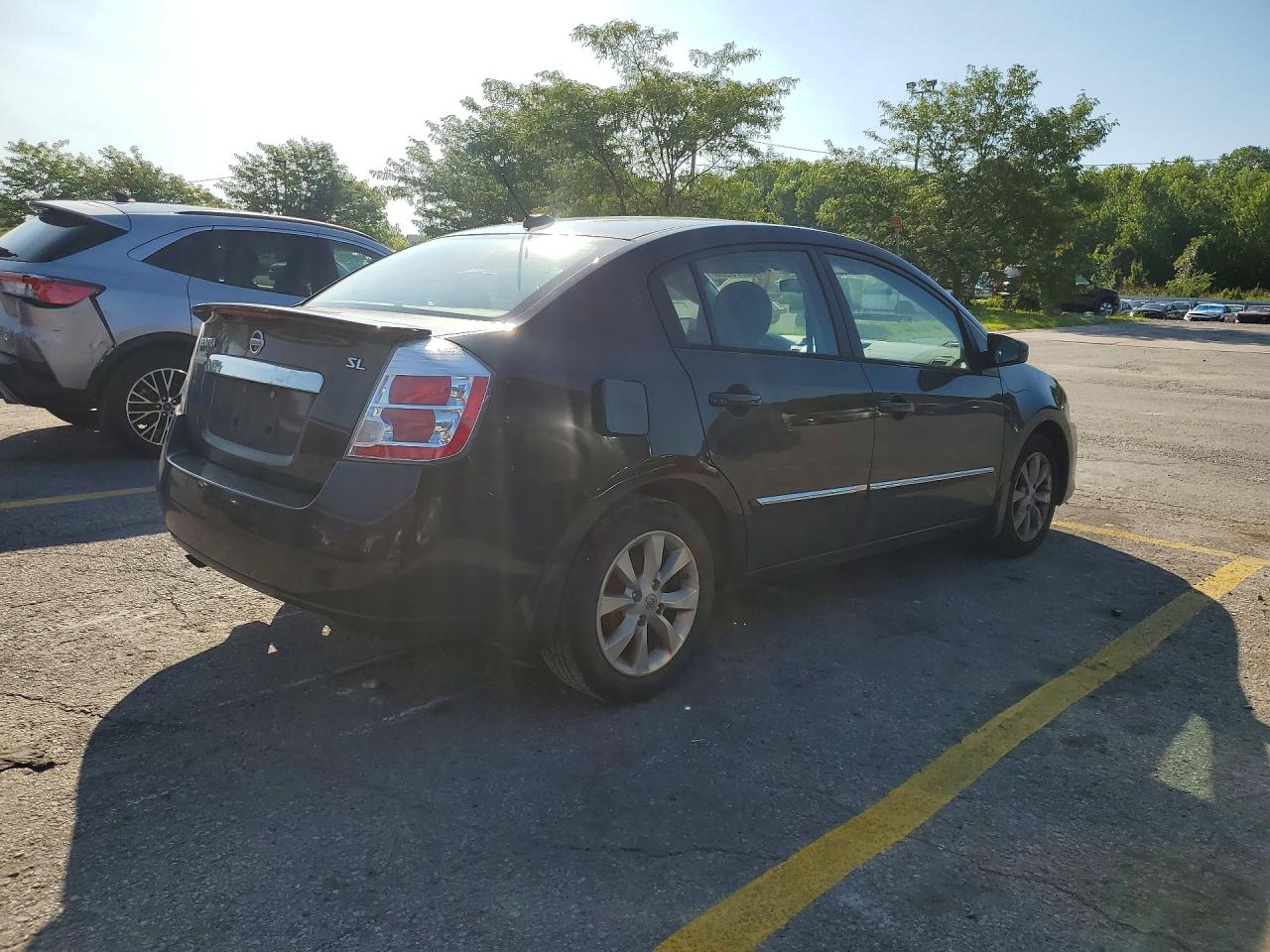 2012 Nissan Sentra 2.0 Black vin: 3N1AB6AP7CL656543