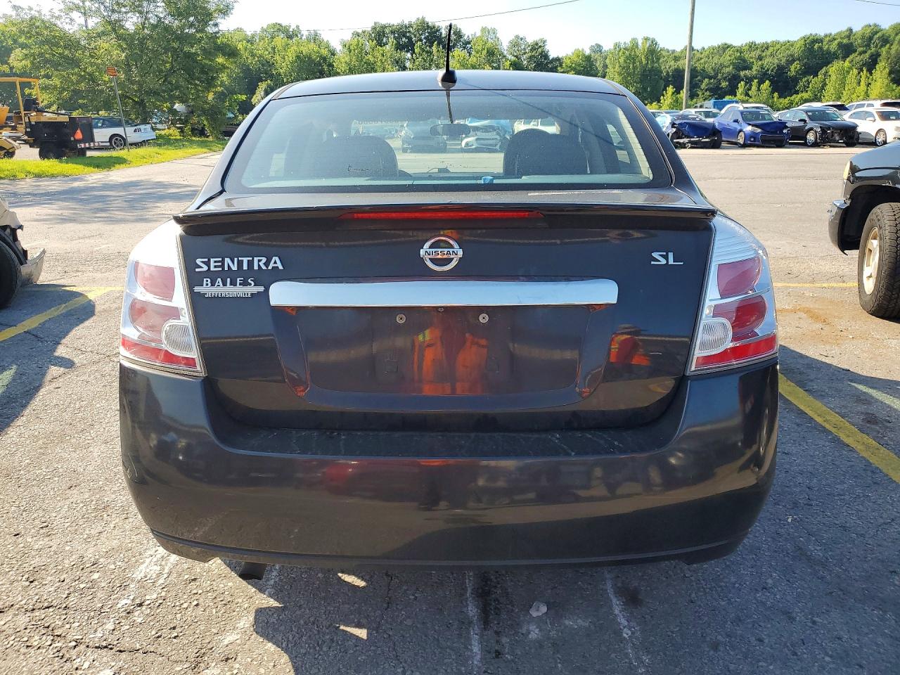 2012 Nissan Sentra 2.0 Black vin: 3N1AB6AP7CL656543