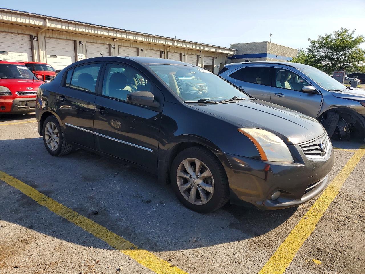 2012 Nissan Sentra 2.0 Black vin: 3N1AB6AP7CL656543