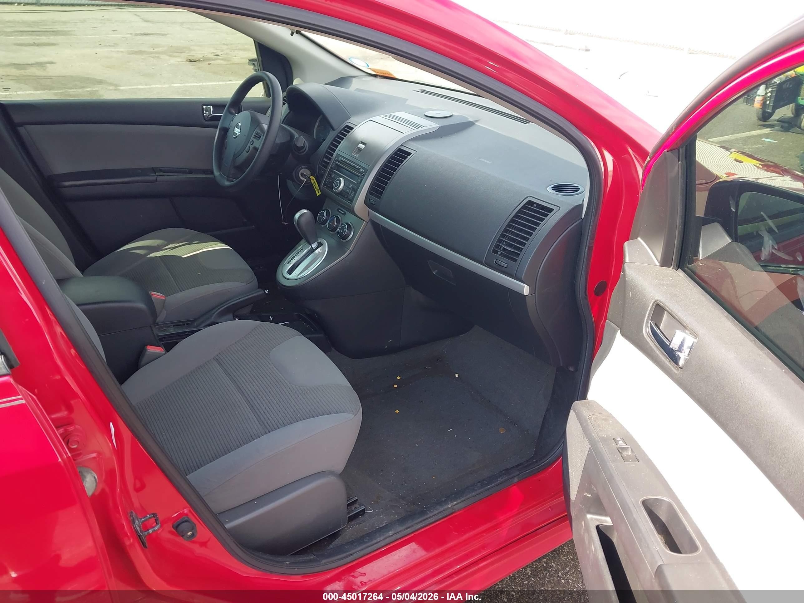 2012 Nissan Sentra 2.0 Sr Red vin: 3N1AB6AP7CL659068