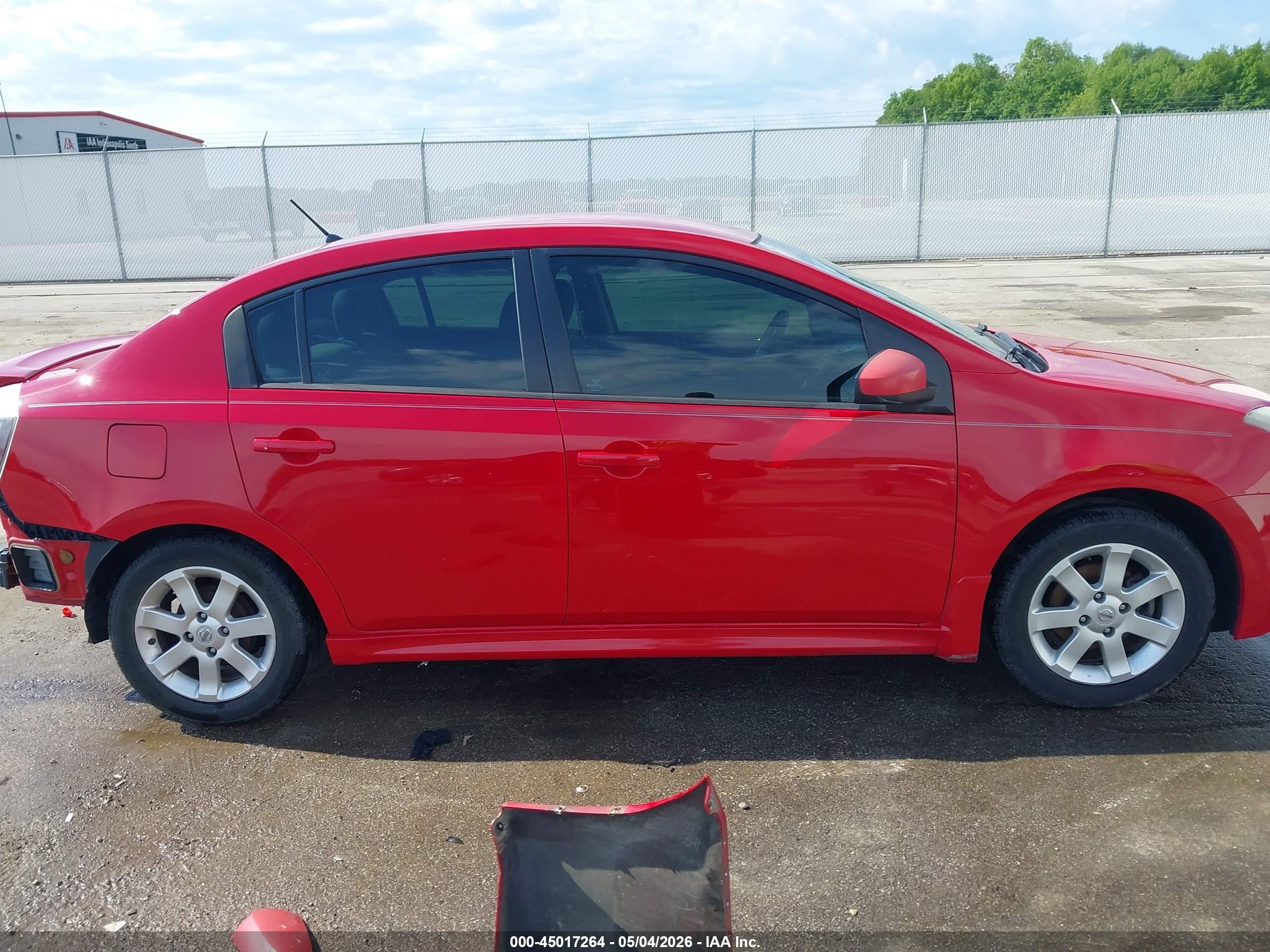 2012 Nissan Sentra 2.0 Sr Red vin: 3N1AB6AP7CL659068