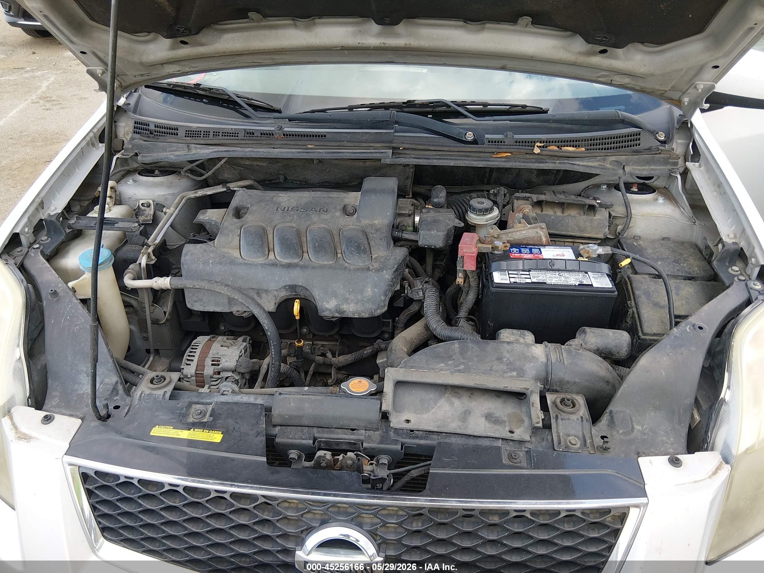 2012 Nissan Sentra 2.0 Sr Silver vin: 3N1AB6AP7CL669583