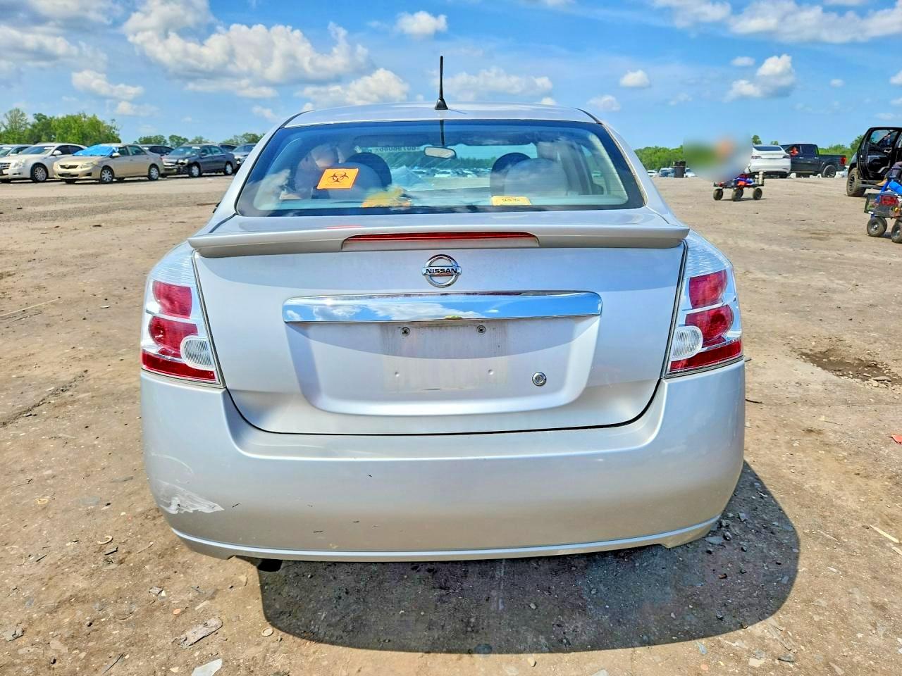 2012 Nissan Sentra 2.0 Silver vin: 3N1AB6AP7CL669809