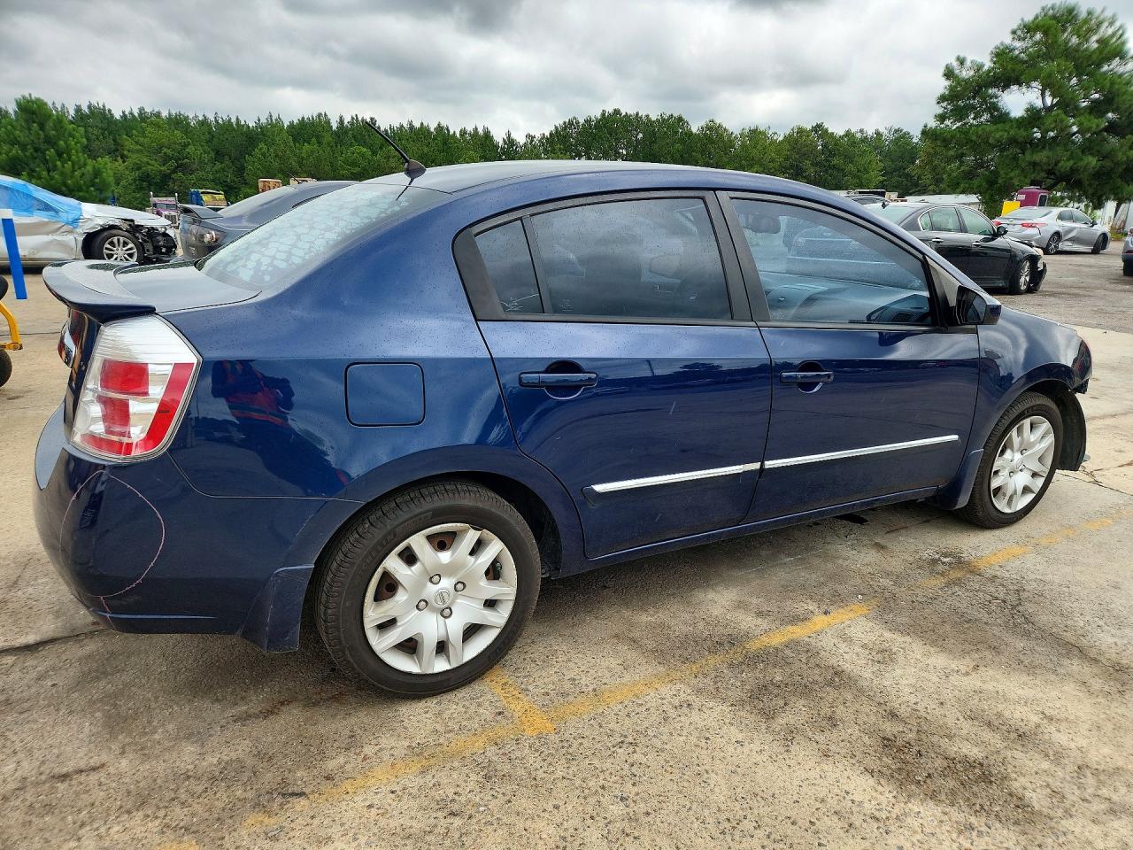 2012 Nissan Sentra 2.0 Синий vin: 3N1AB6AP7CL673505