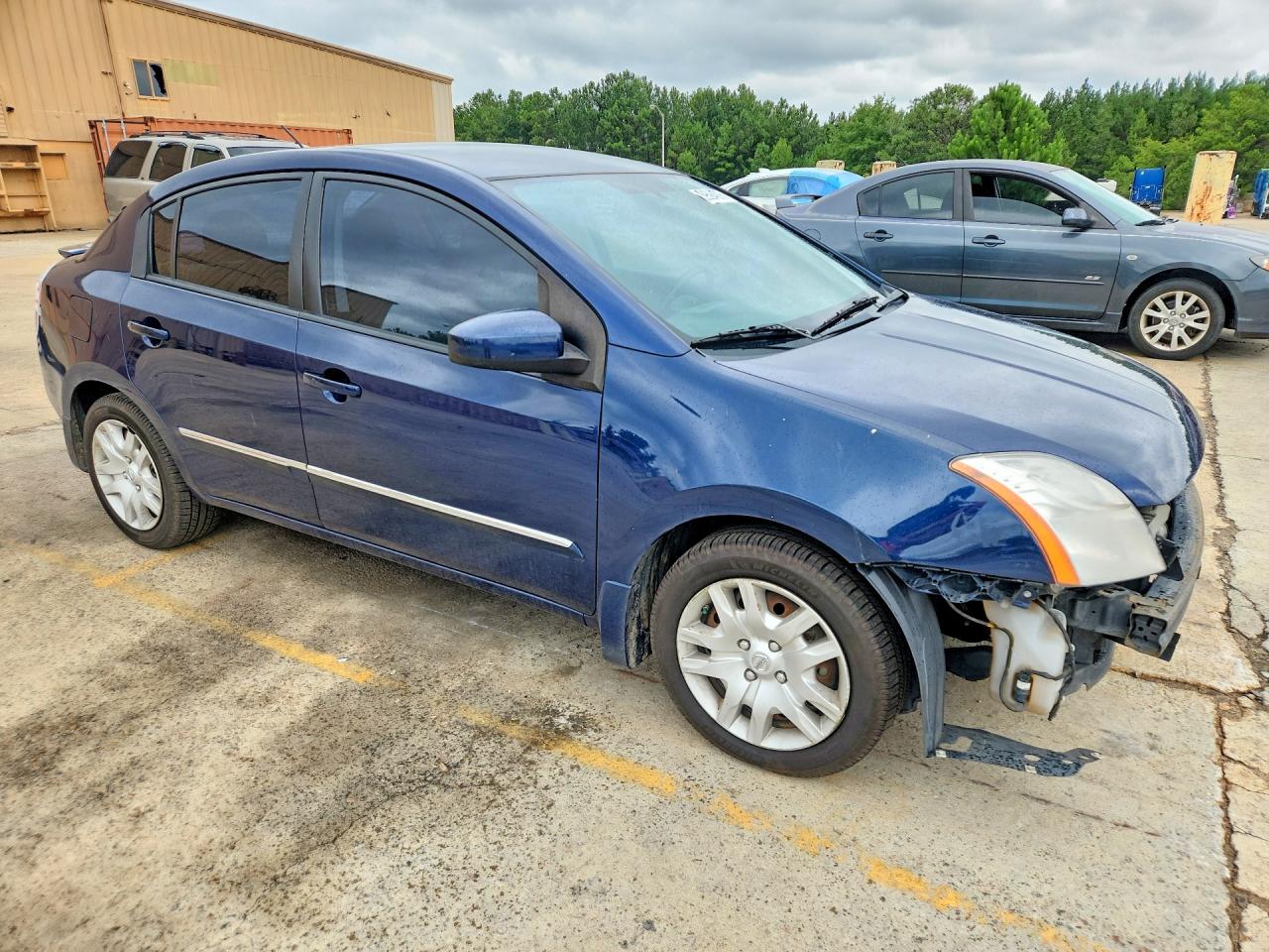 2012 Nissan Sentra 2.0 Синий vin: 3N1AB6AP7CL673505