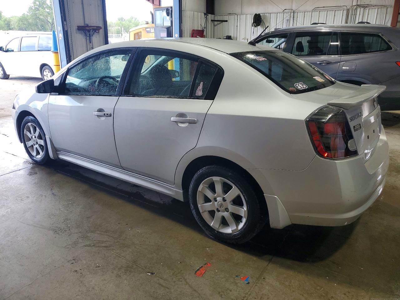 2012 Nissan Sentra 2.0 Silver vin: 3N1AB6AP7CL689784