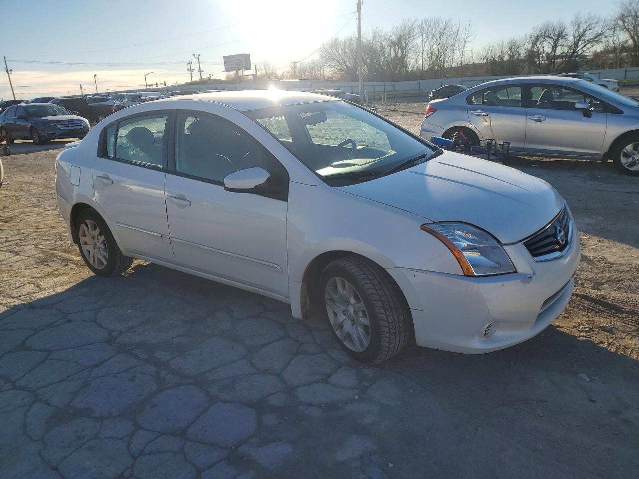 2012 Nissan Sentra 2.0 White vin: 3N1AB6AP7CL692264