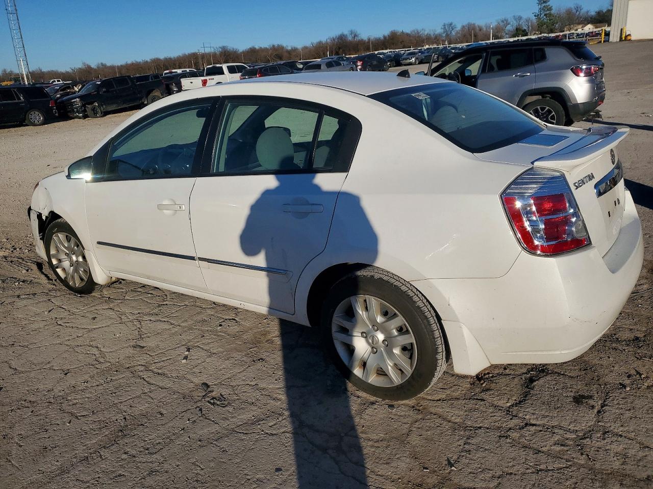 2012 Nissan Sentra 2.0 White vin: 3N1AB6AP7CL692264