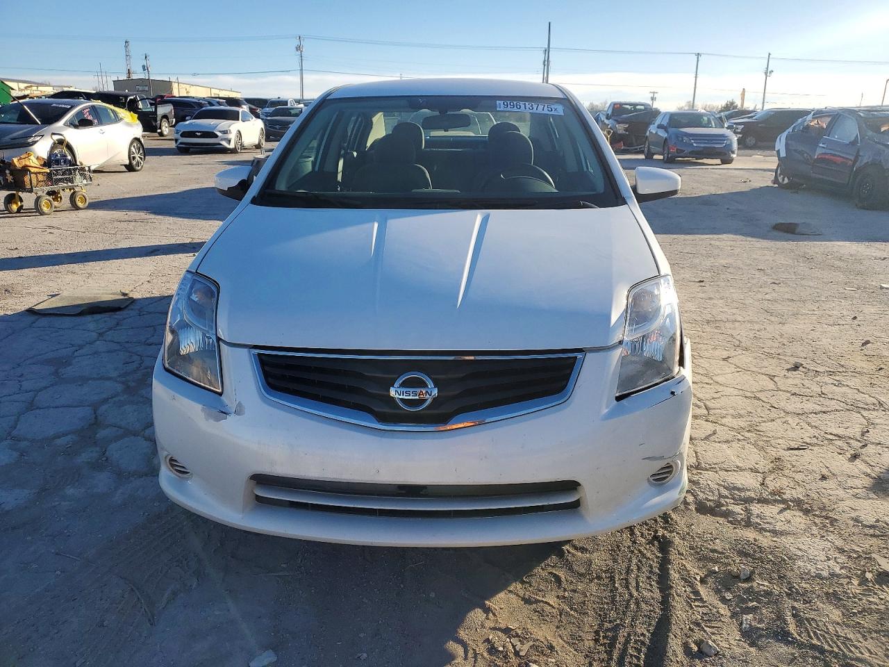 2012 Nissan Sentra 2.0 White vin: 3N1AB6AP7CL692264