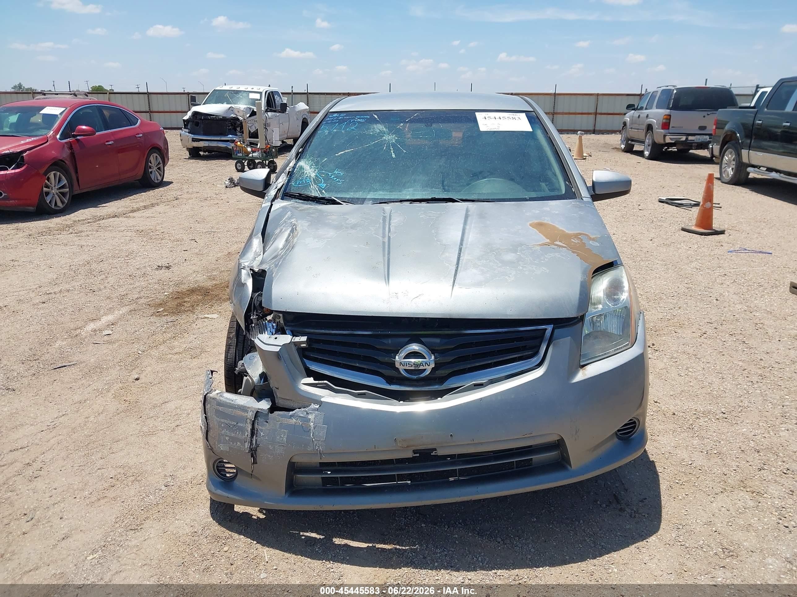 2012 Nissan Sentra 2.0 S Blue vin: 3N1AB6AP7CL705112