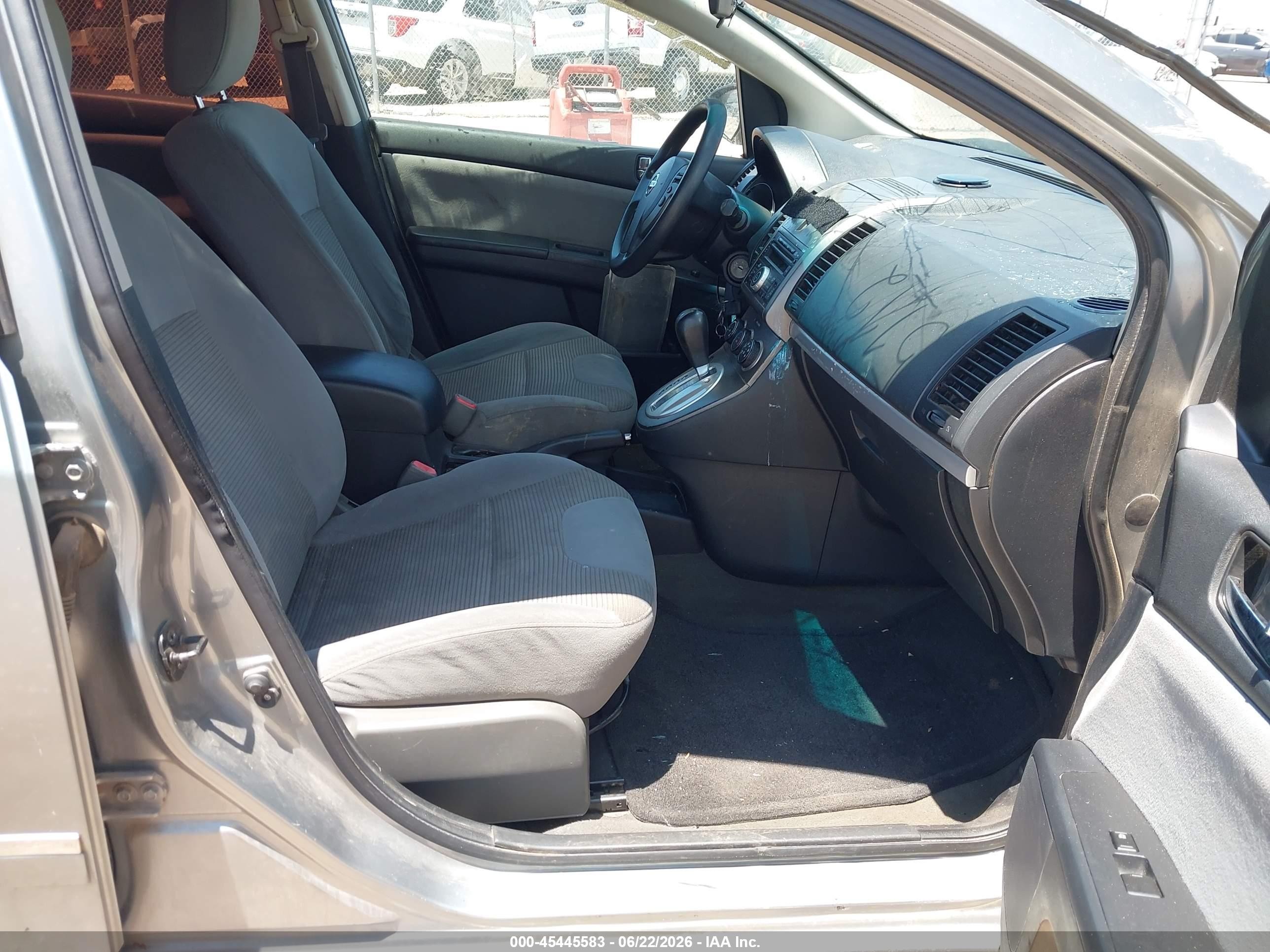 2012 Nissan Sentra 2.0 S Blue vin: 3N1AB6AP7CL705112