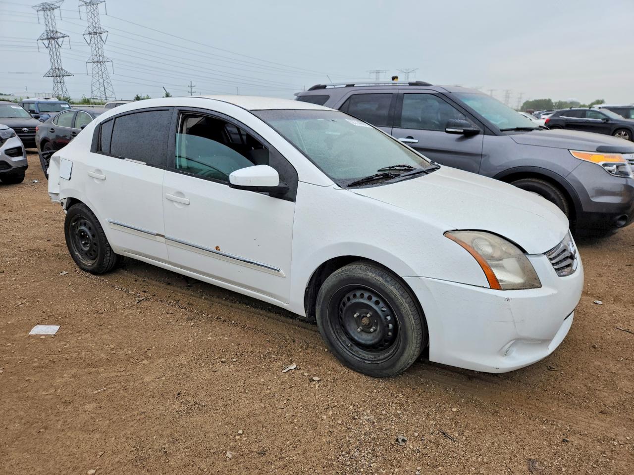 2012 Nissan Sentra 2.0 White vin: 3N1AB6AP7CL722413