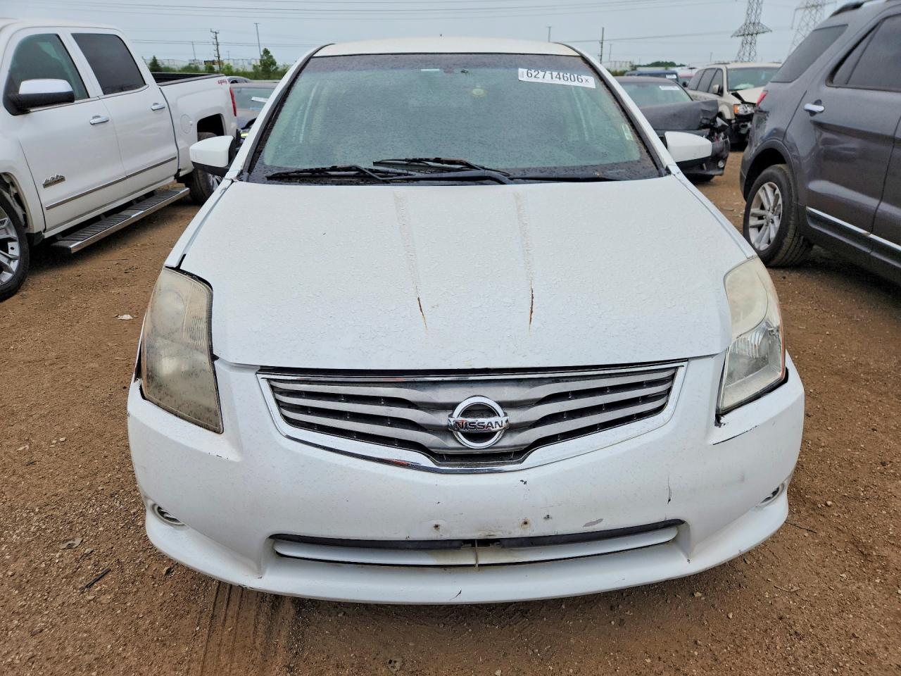 2012 Nissan Sentra 2.0 White vin: 3N1AB6AP7CL722413