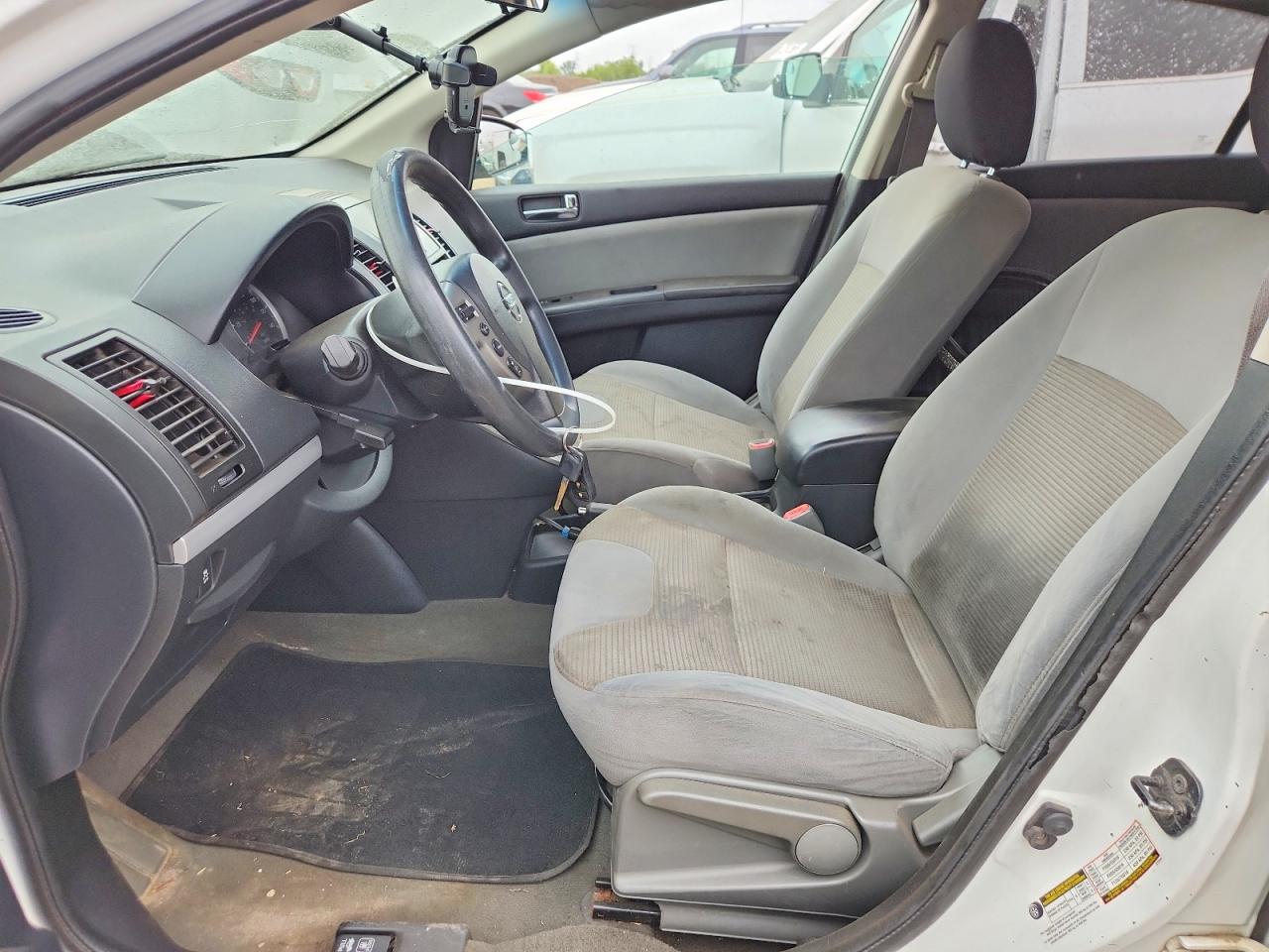 2012 Nissan Sentra 2.0 White vin: 3N1AB6AP7CL722413