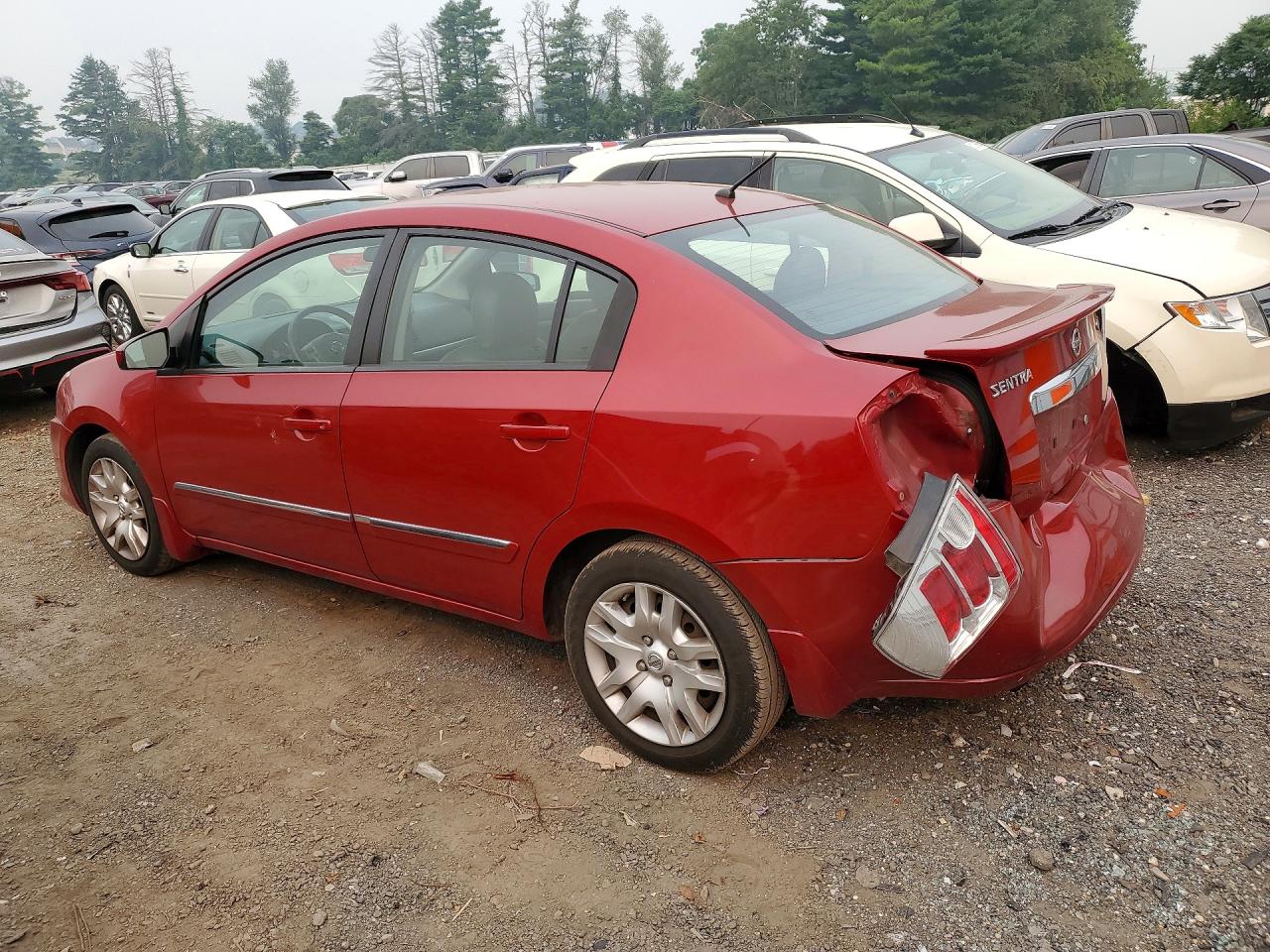 2012 Nissan Sentra 2.0 Red vin: 3N1AB6AP7CL747277