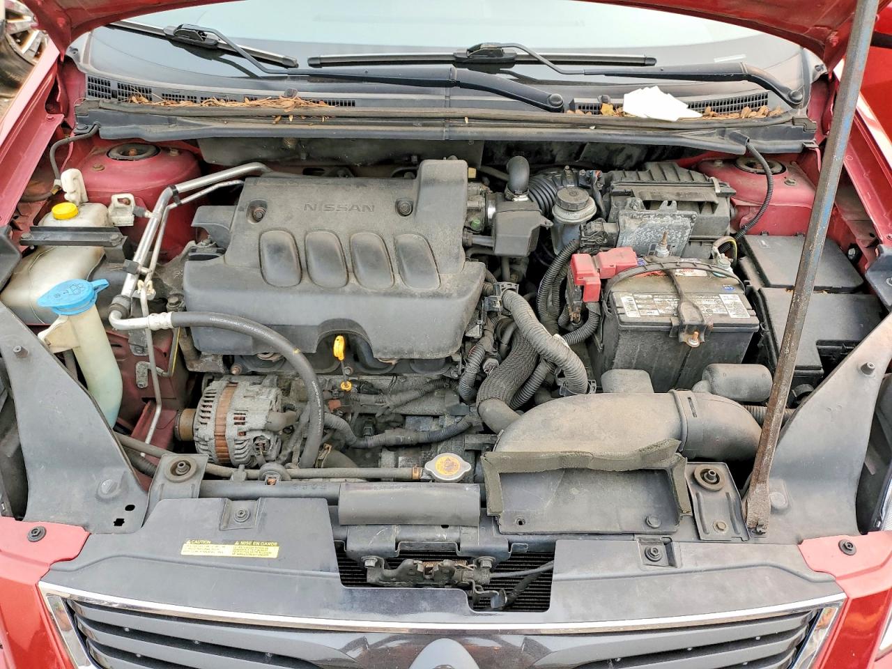 2012 Nissan Sentra 2.0 Red vin: 3N1AB6AP7CL747277