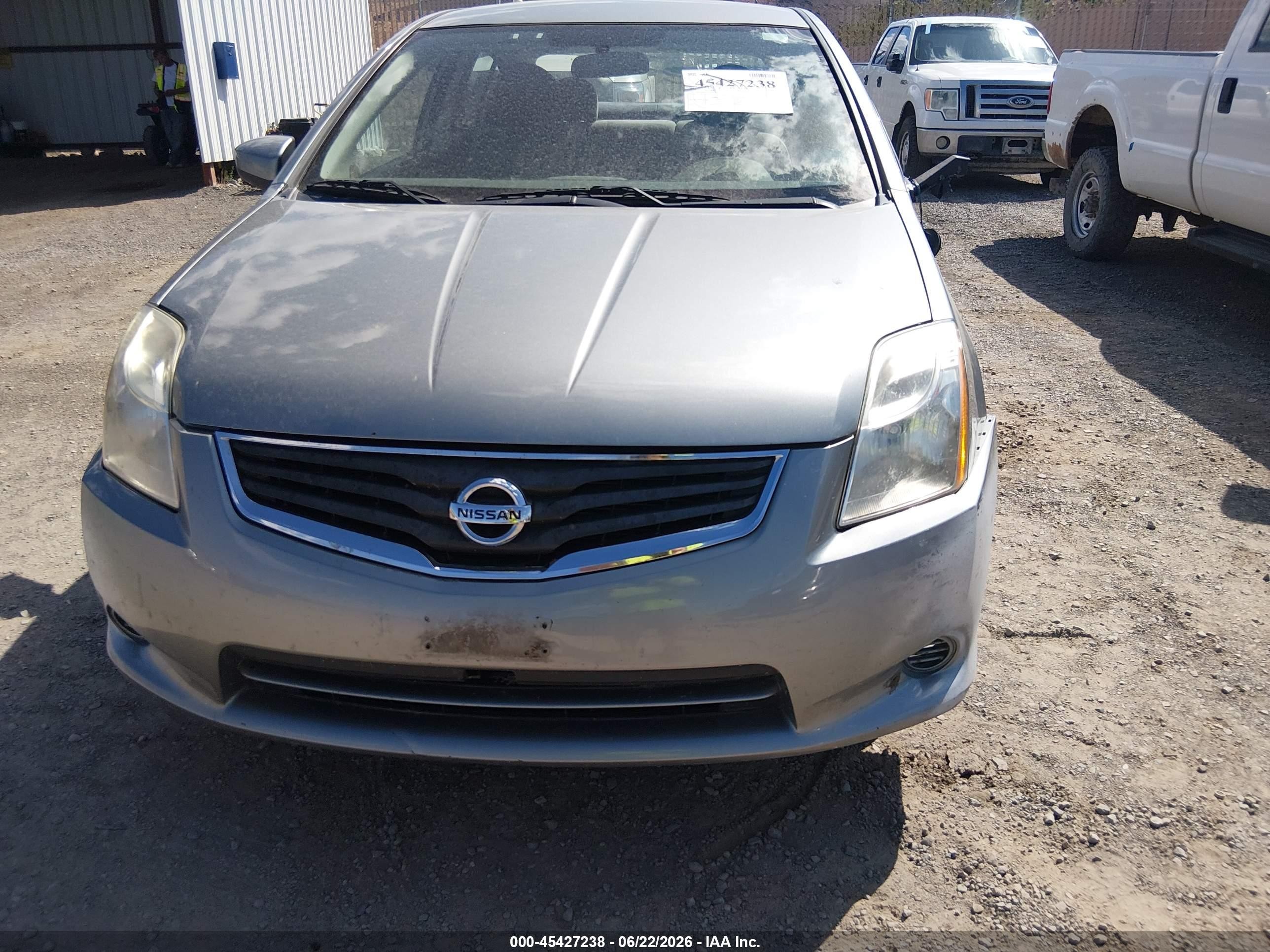 2012 Nissan Sentra 2.0 Gray vin: 3N1AB6AP7CL755539
