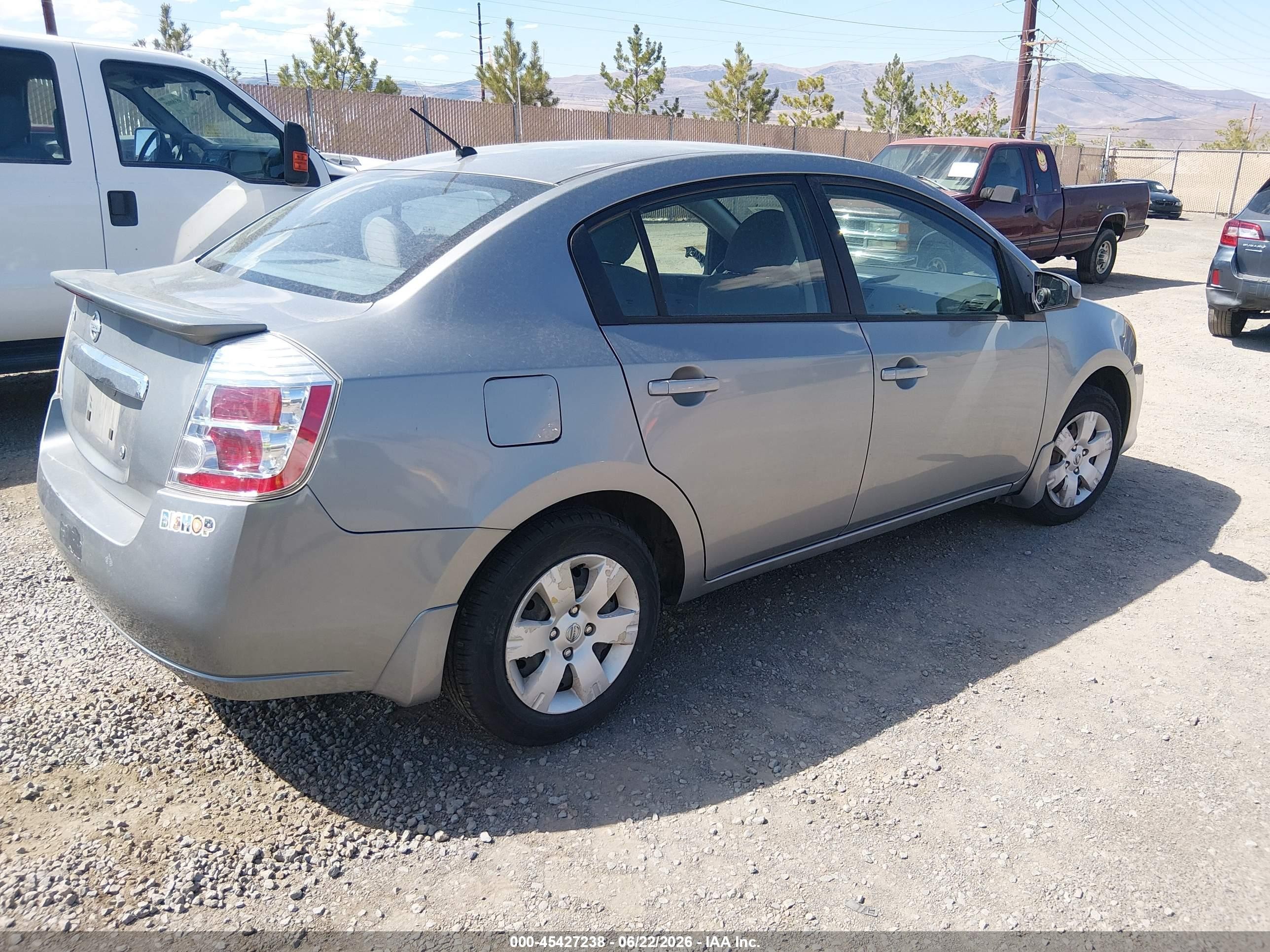 2012 Nissan Sentra 2.0 Gray vin: 3N1AB6AP7CL755539