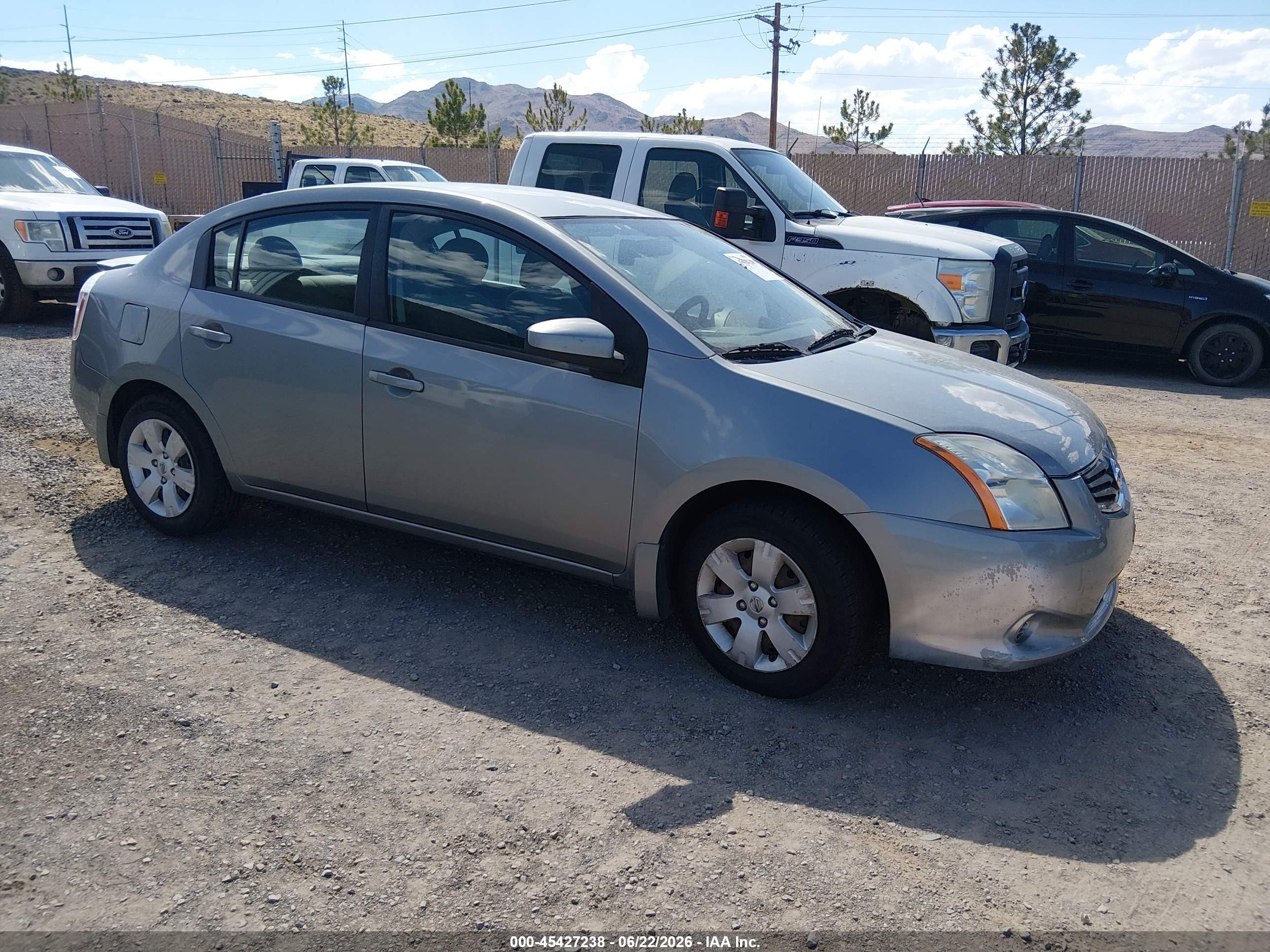 2012 Nissan Sentra 2.0 Gray vin: 3N1AB6AP7CL755539
