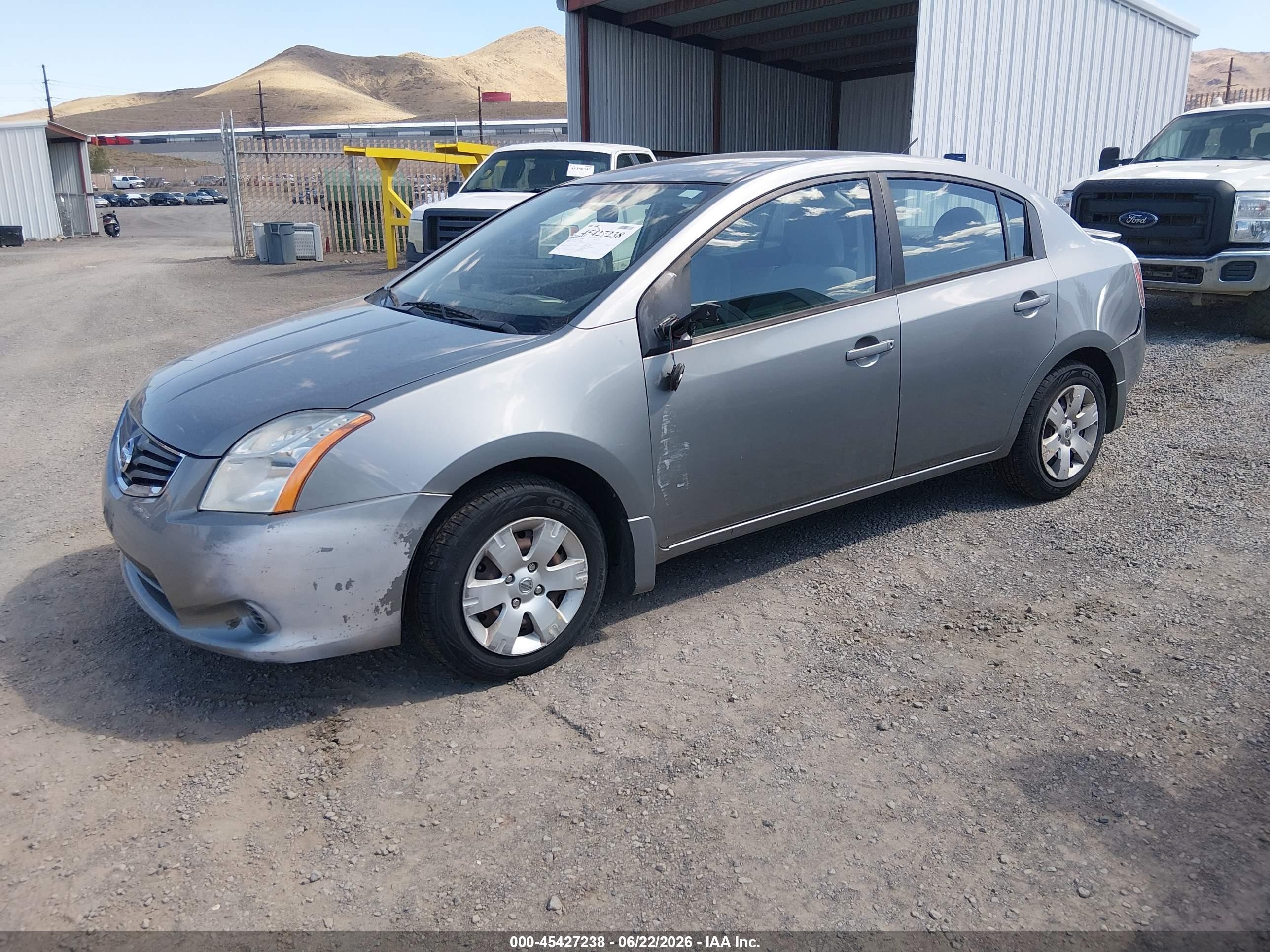 2012 Nissan Sentra 2.0 Gray vin: 3N1AB6AP7CL755539