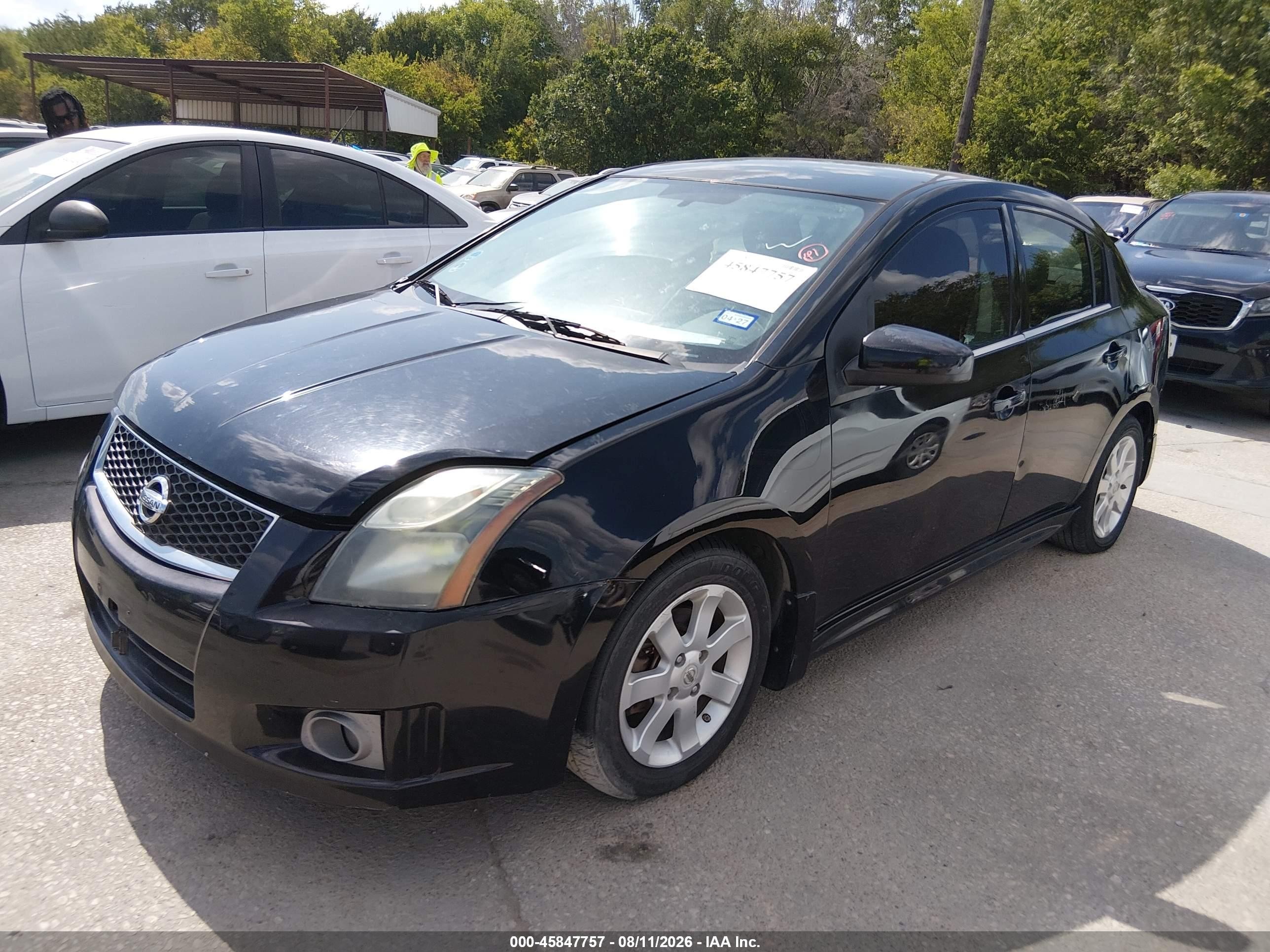 2010 Nissan Sentra 2.0sr Black vin: 3N1AB6AP8AL606148