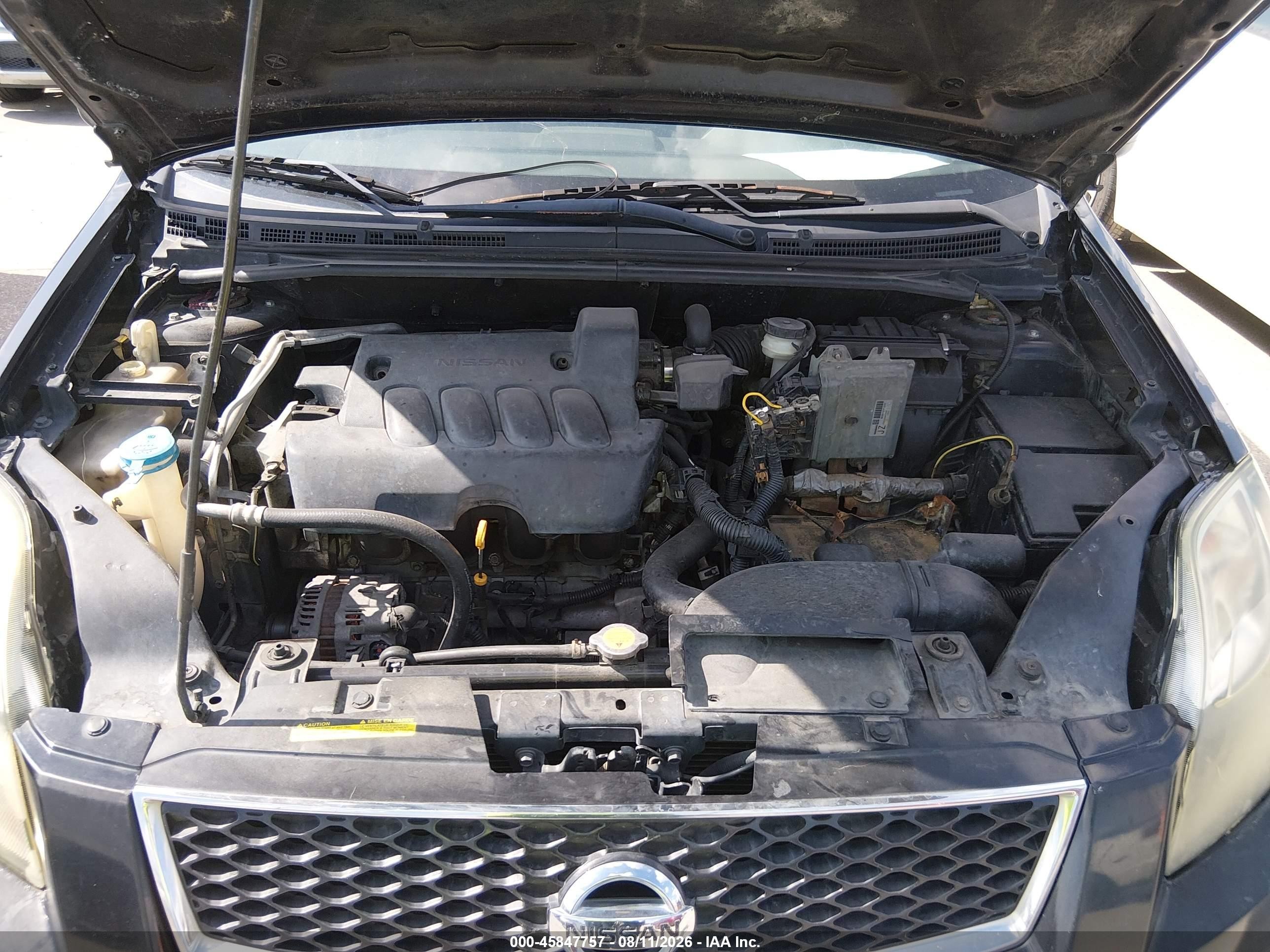 2010 Nissan Sentra 2.0sr Black vin: 3N1AB6AP8AL606148