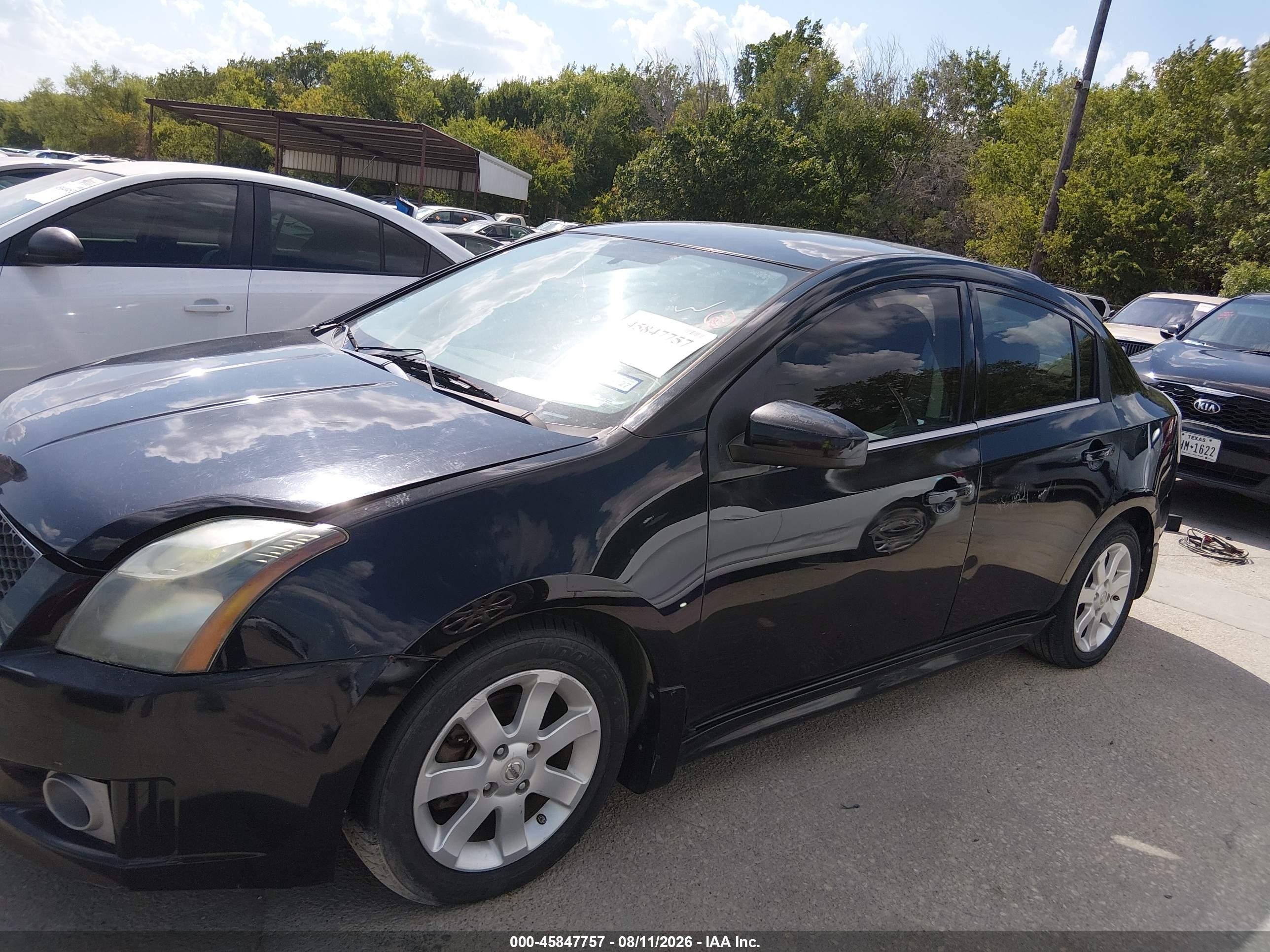 2010 Nissan Sentra 2.0sr Black vin: 3N1AB6AP8AL606148
