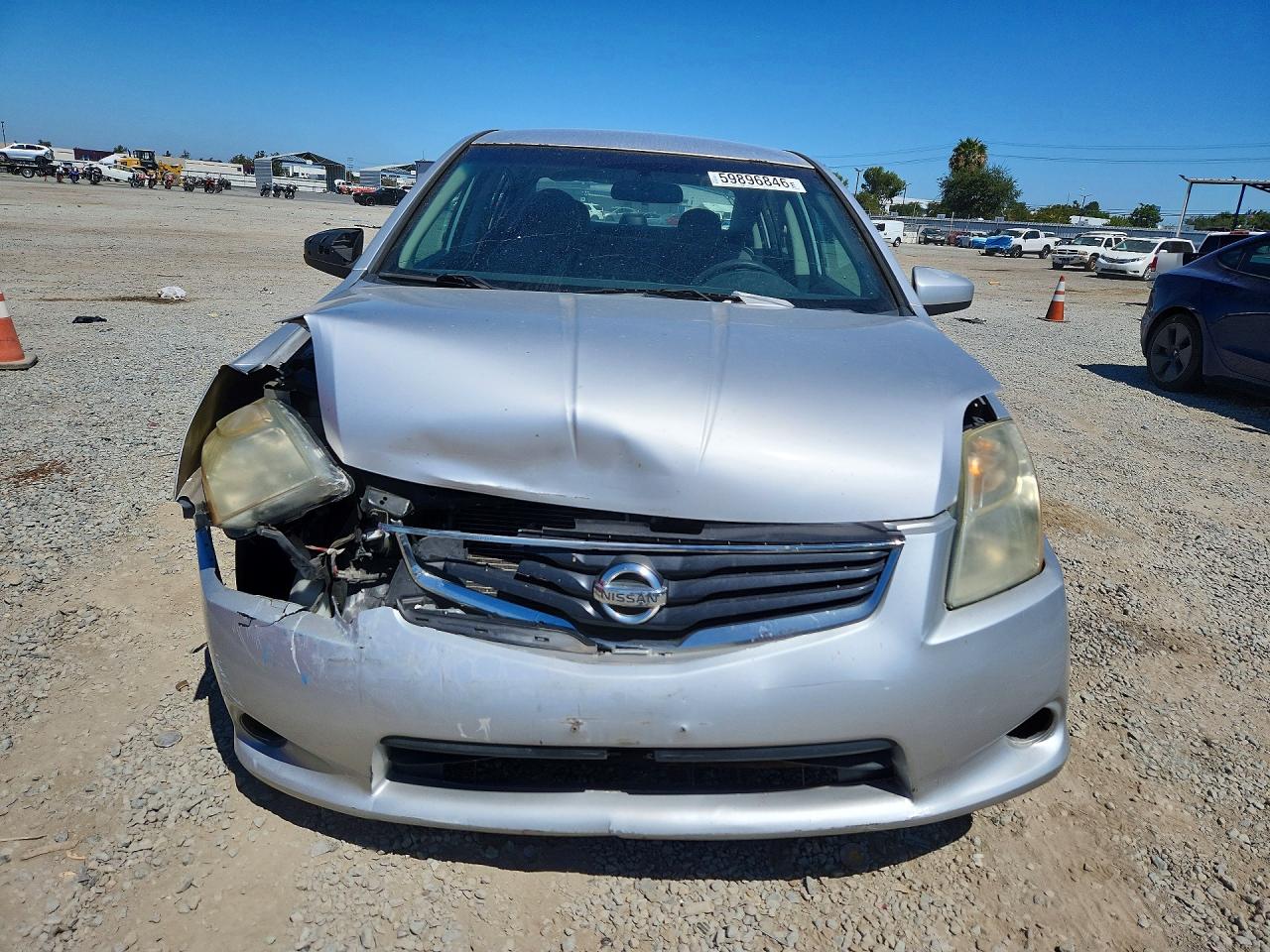 2010 Niss Sentra Gray vin: 3N1AB6AP8AL609776