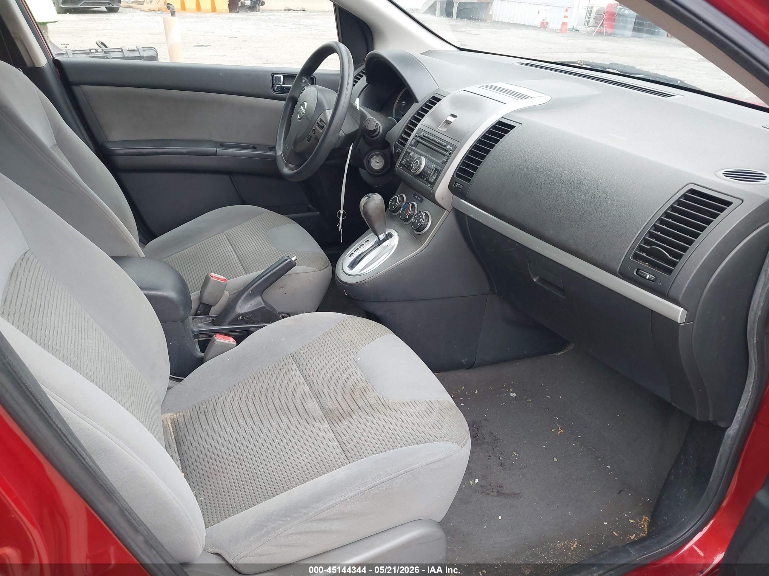 2010 Nissan Sentra 2.0sr Red vin: 3N1AB6AP8AL668567
