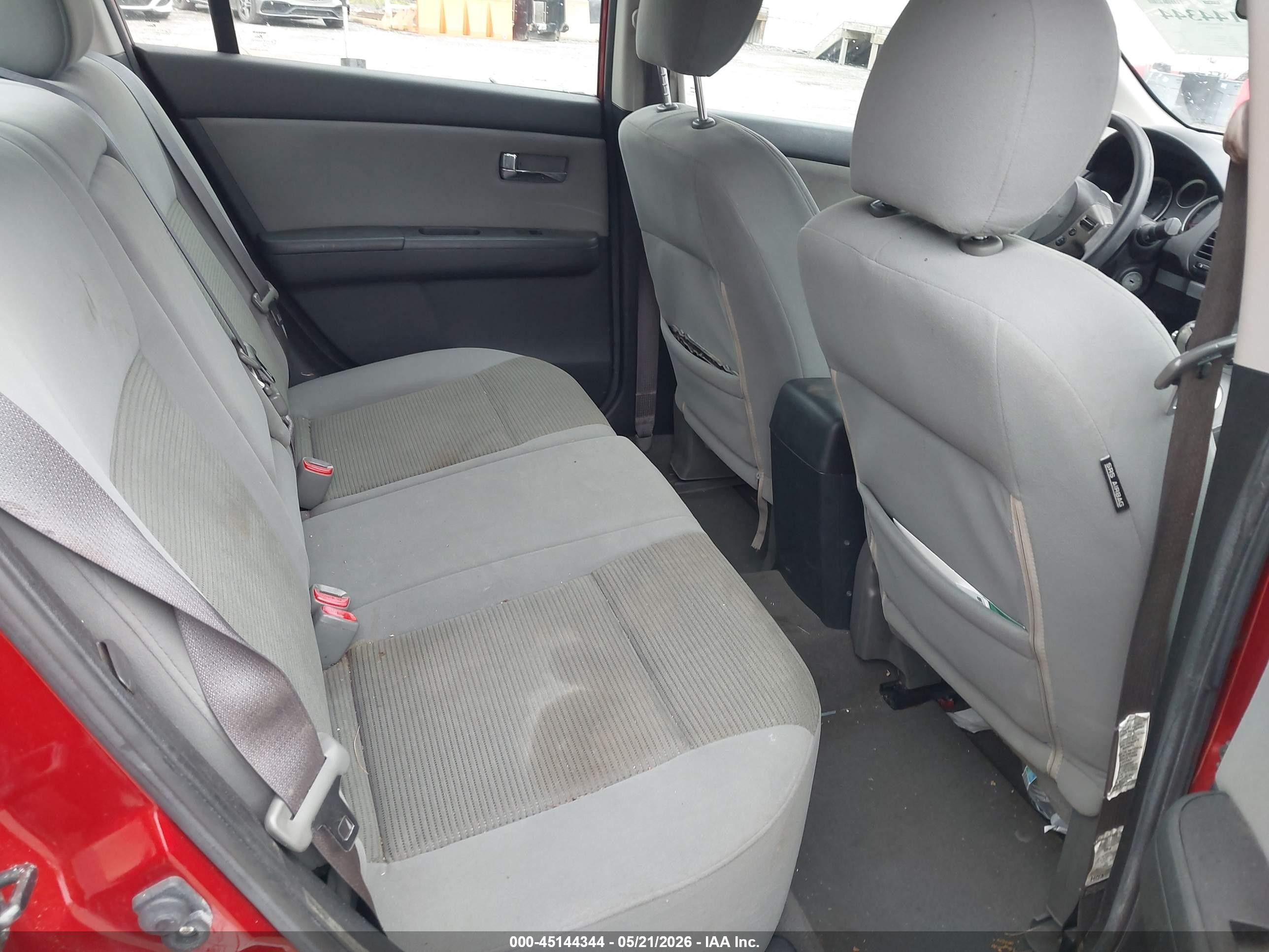 2010 Nissan Sentra 2.0sr Red vin: 3N1AB6AP8AL668567