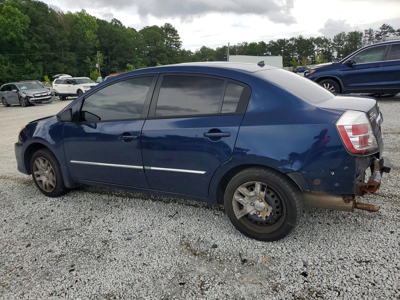 2010 Nissan Sentra 2.0 Blue vin: 3N1AB6AP8AL683540