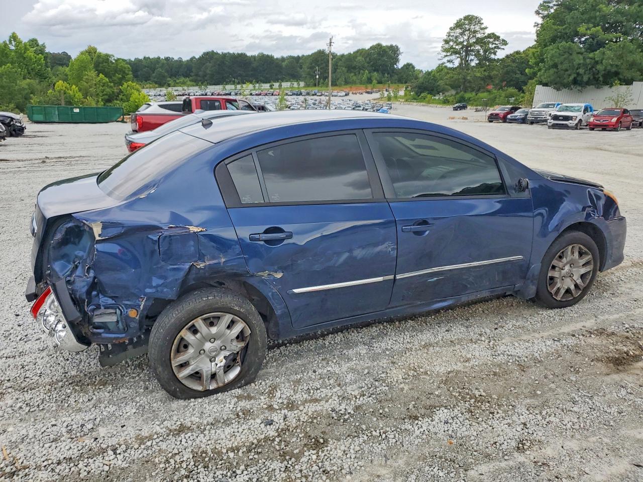 2010 Nissan Sentra 2.0 Blue vin: 3N1AB6AP8AL683540