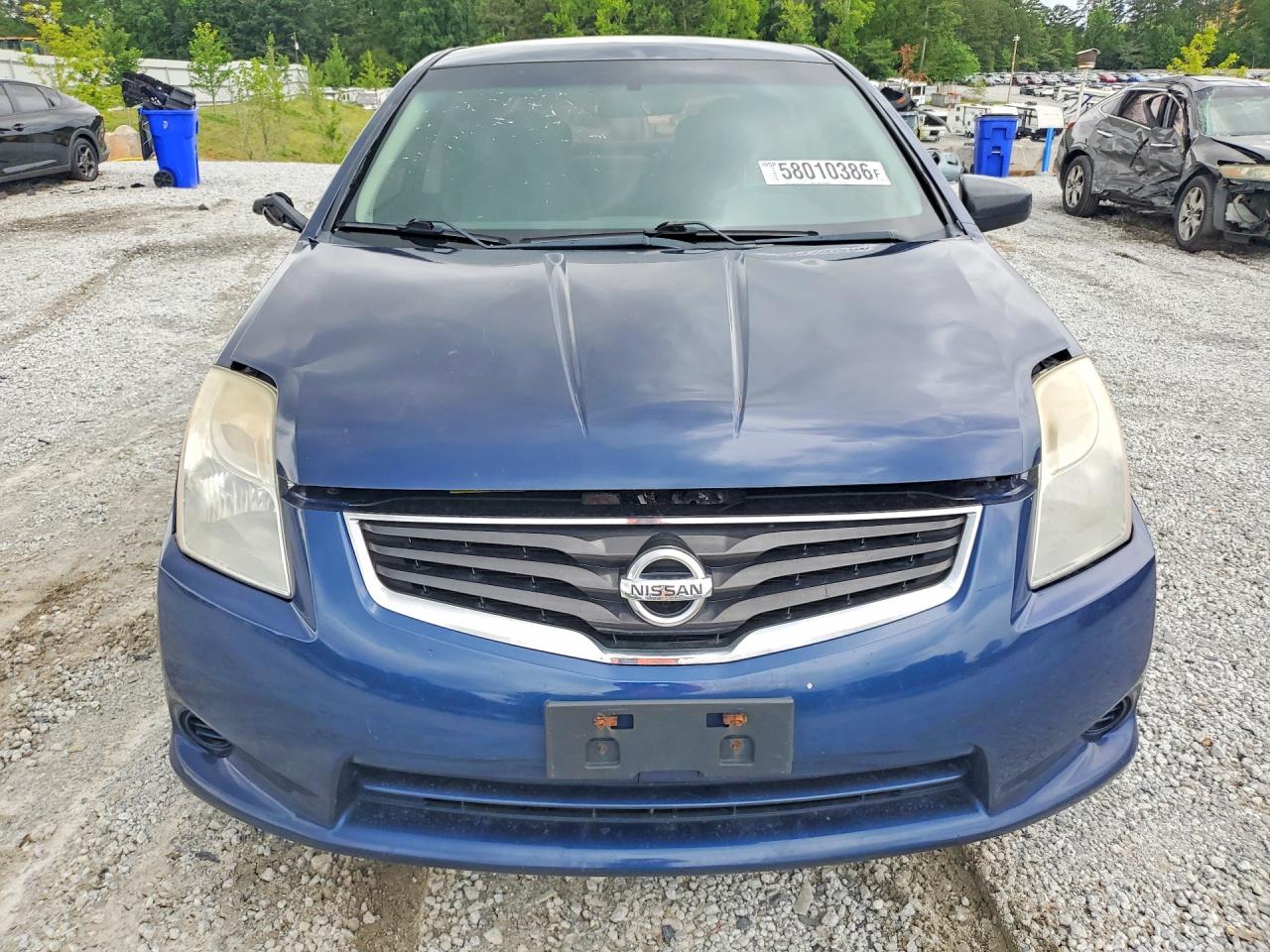 2010 Nissan Sentra 2.0 Blue vin: 3N1AB6AP8AL683540