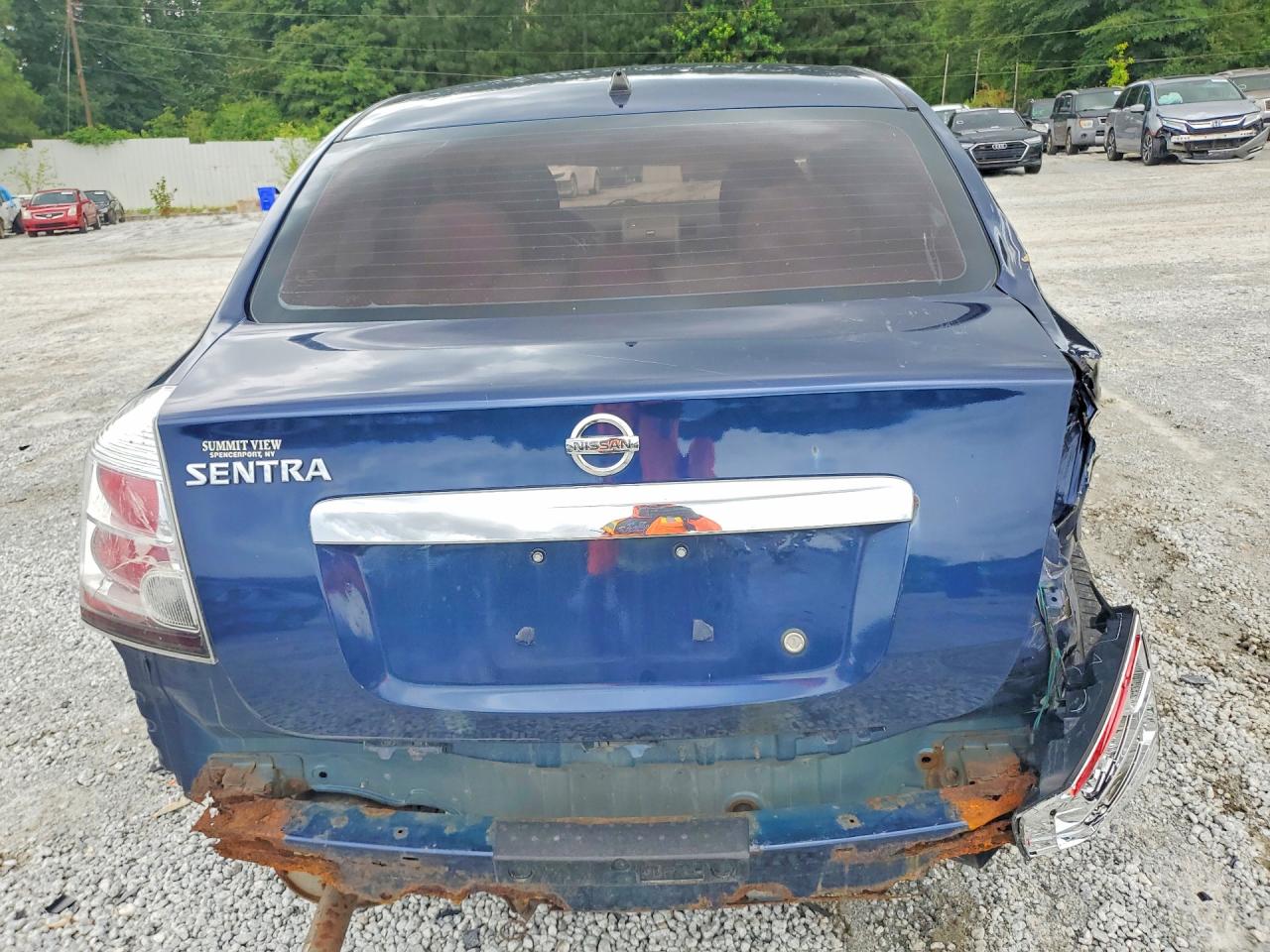 2010 Nissan Sentra 2.0 Blue vin: 3N1AB6AP8AL683540
