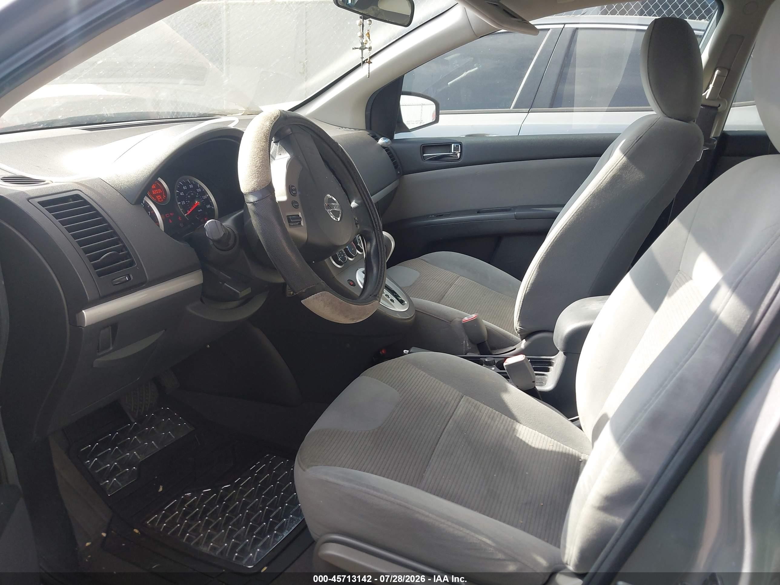 2010 Nissan Sentra 2.0s Silver vin: 3N1AB6AP8AL691833
