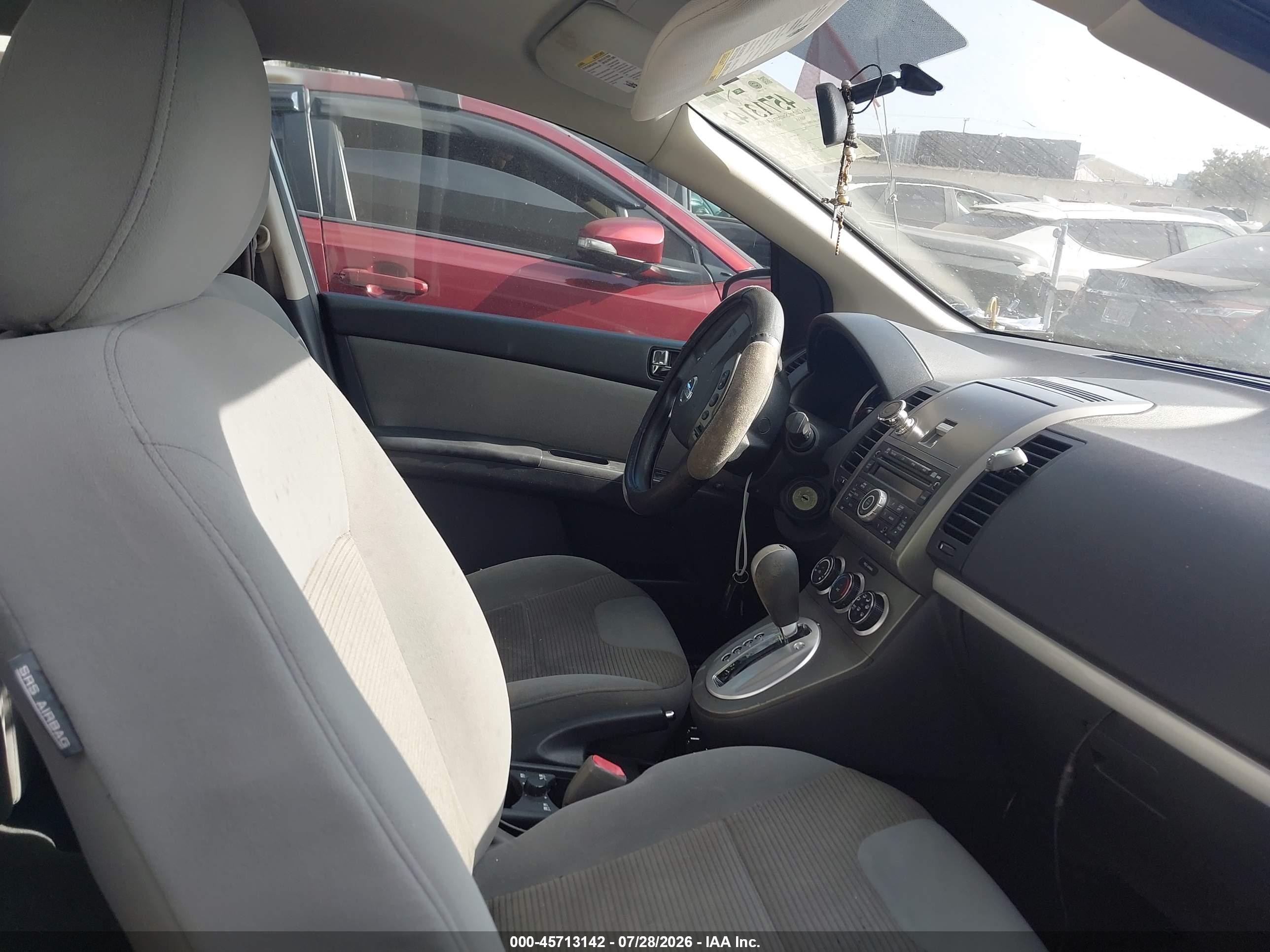 2010 Nissan Sentra 2.0s Silver vin: 3N1AB6AP8AL691833