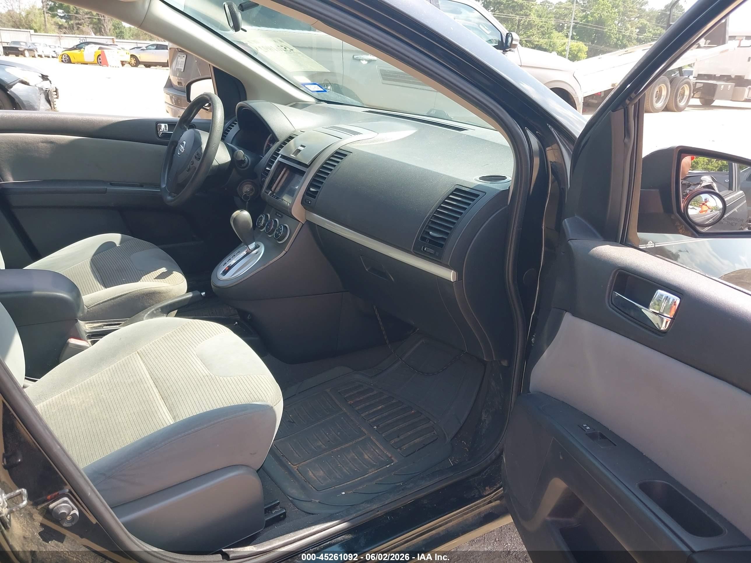 2010 Nissan Sentra 2.0s Black vin: 3N1AB6AP8AL691850