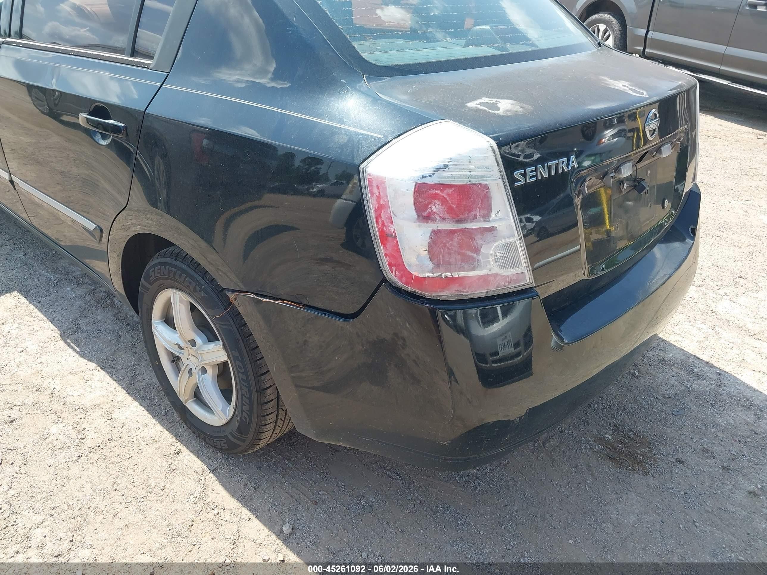 2010 Nissan Sentra 2.0s Black vin: 3N1AB6AP8AL691850