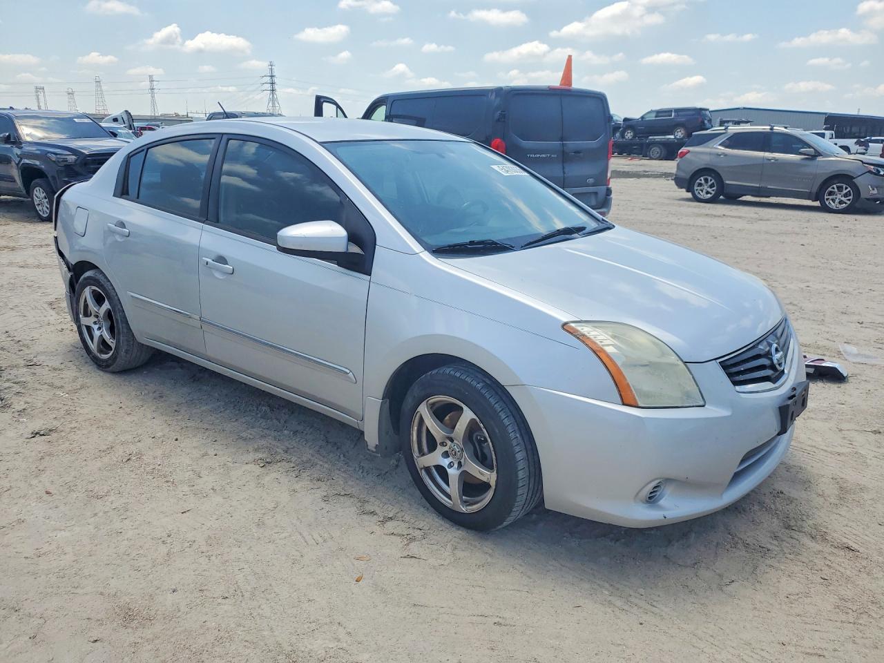 2010 Nissan Sentra 2.0 Silver vin: 3N1AB6AP8AL692643