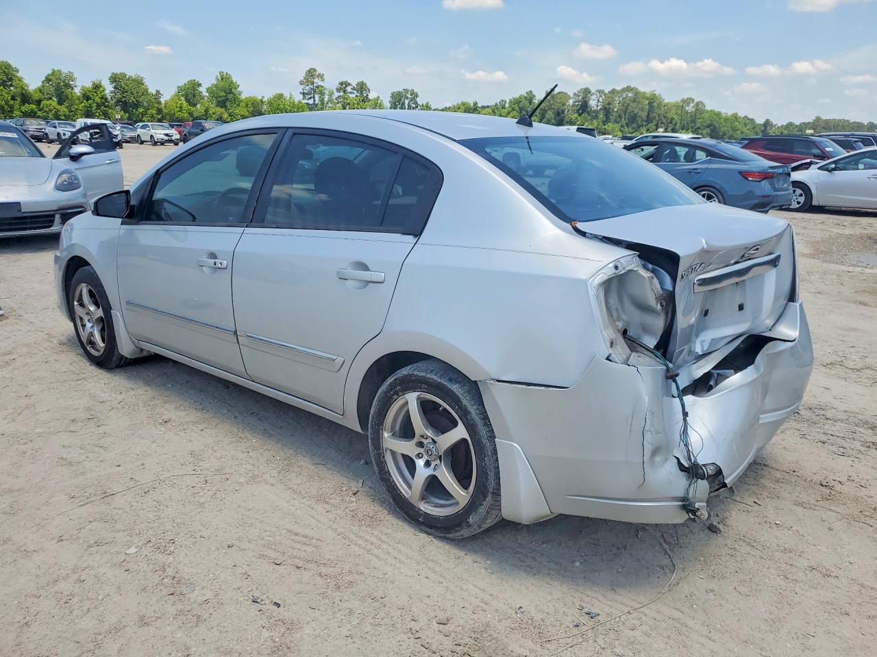 2010 Nissan Sentra 2.0 Silver vin: 3N1AB6AP8AL692643