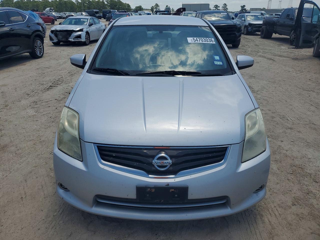 2010 Nissan Sentra 2.0 Silver vin: 3N1AB6AP8AL692643