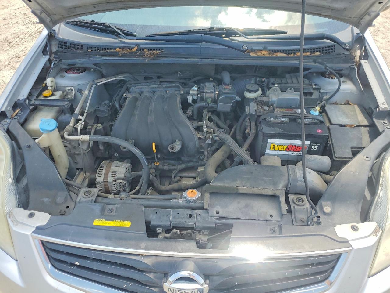 2010 Nissan Sentra 2.0 Silver vin: 3N1AB6AP8AL692643