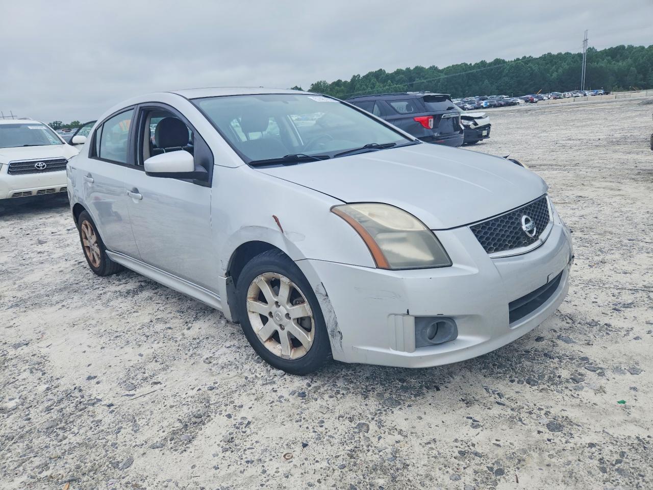 2010 Nissan Sentra 2.0 Silver vin: 3N1AB6AP8AL697972