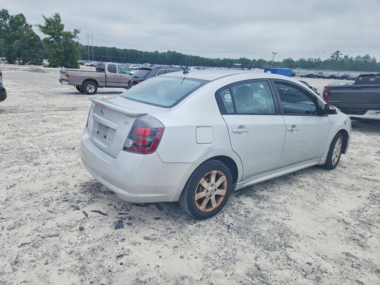 2010 Nissan Sentra 2.0 Silver vin: 3N1AB6AP8AL697972