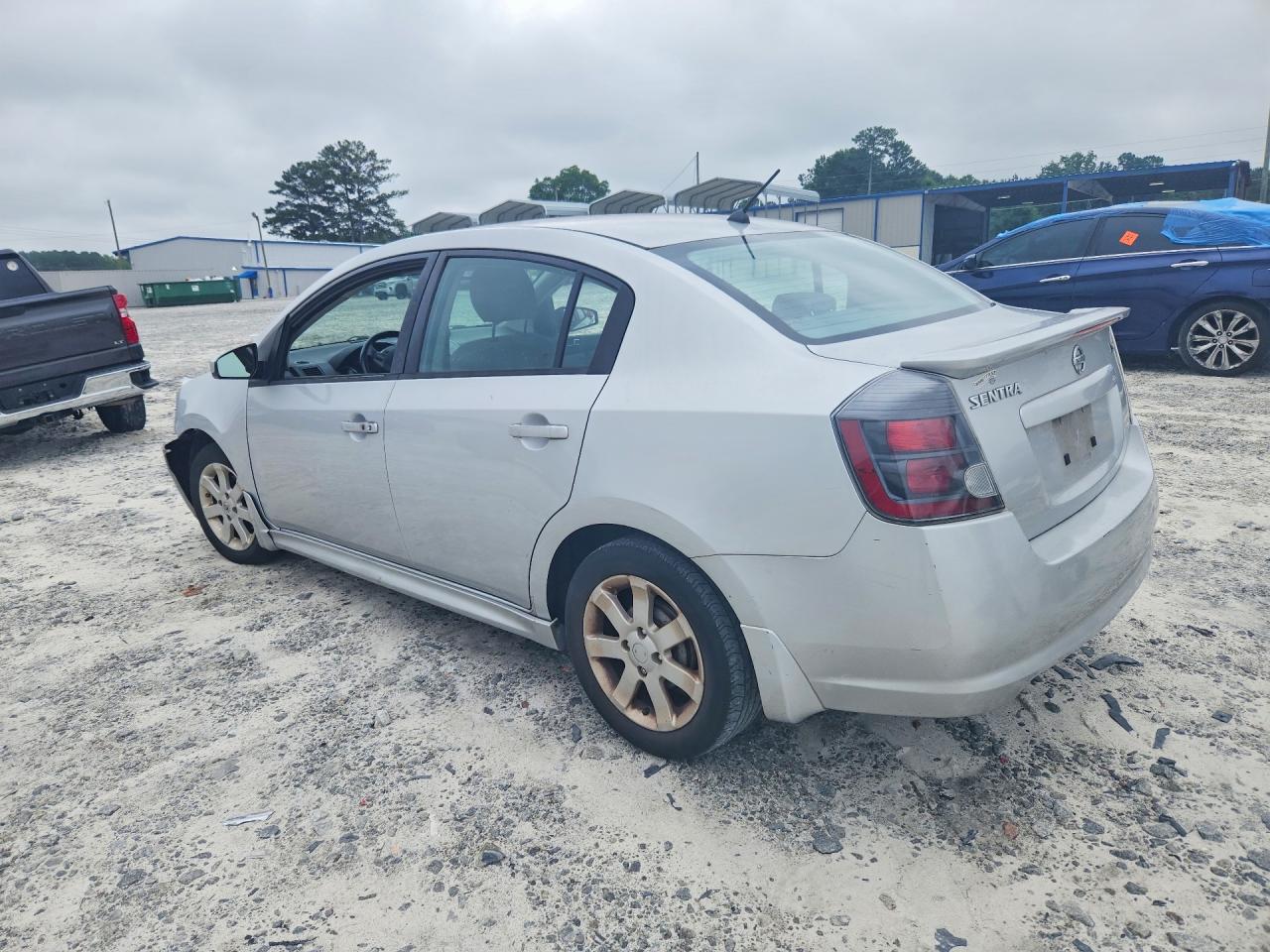 2010 Nissan Sentra 2.0 Silver vin: 3N1AB6AP8AL697972
