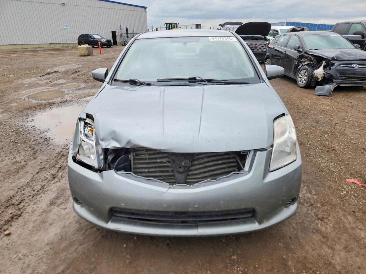 2010 Nissan Sentra 2.0 Silver vin: 3N1AB6AP8AL701552