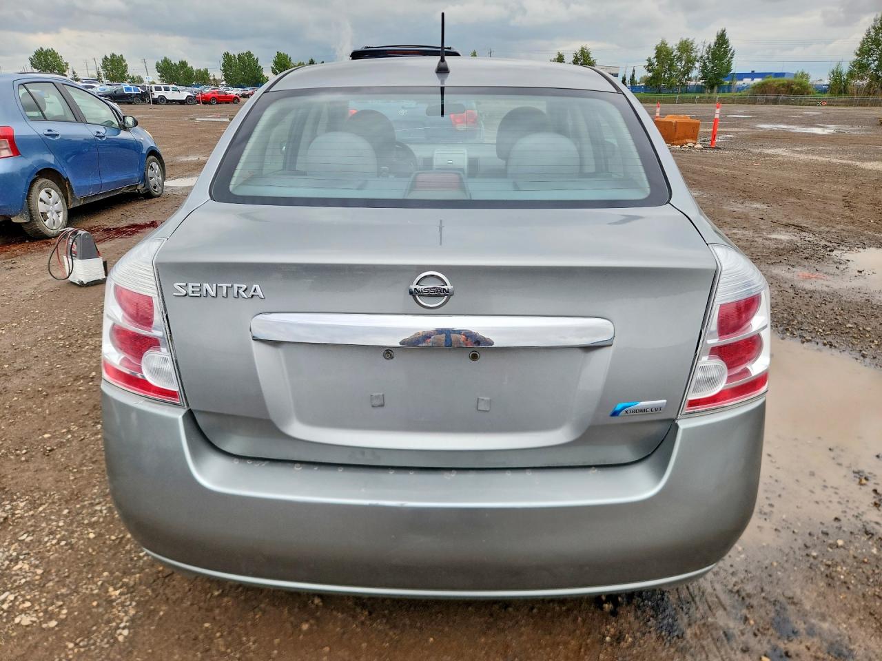 2010 Nissan Sentra 2.0 Silver vin: 3N1AB6AP8AL701552