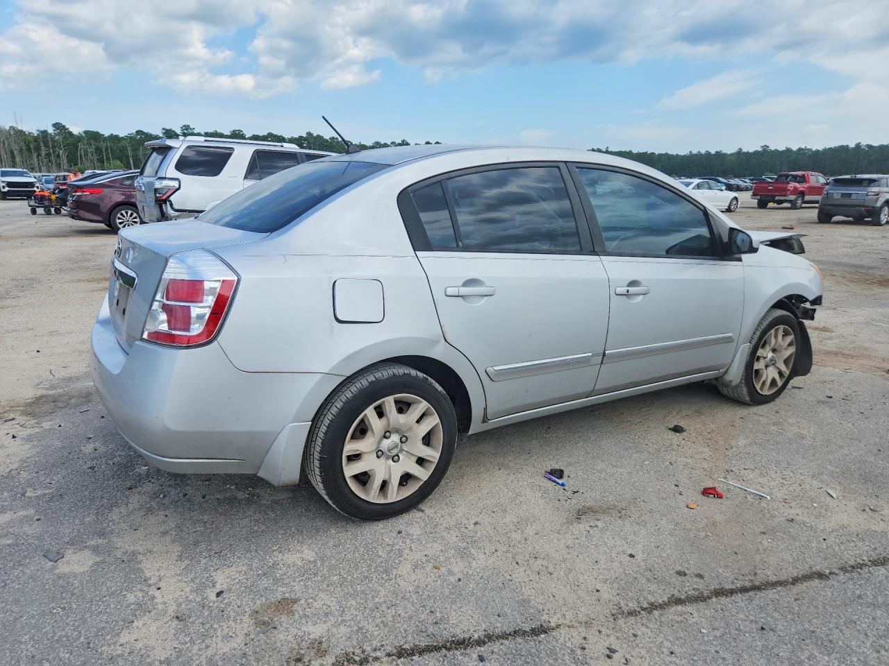 2010 Nissan Sentra 2.0 Silver vin: 3N1AB6AP8AL713538