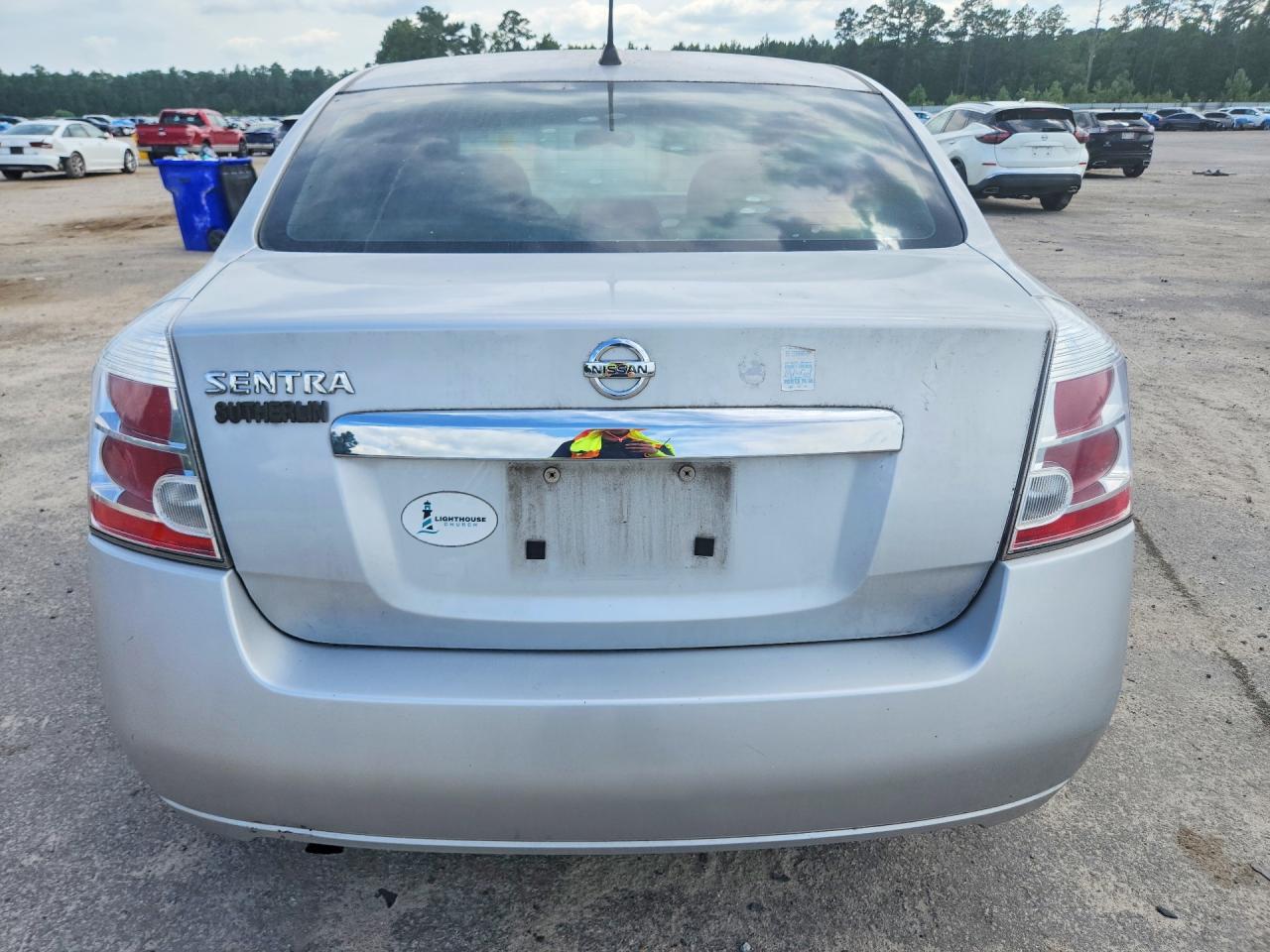 2010 Nissan Sentra 2.0 Silver vin: 3N1AB6AP8AL713538