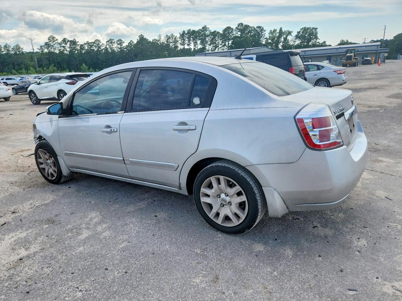 2010 Nissan Sentra 2.0 Silver vin: 3N1AB6AP8AL713538